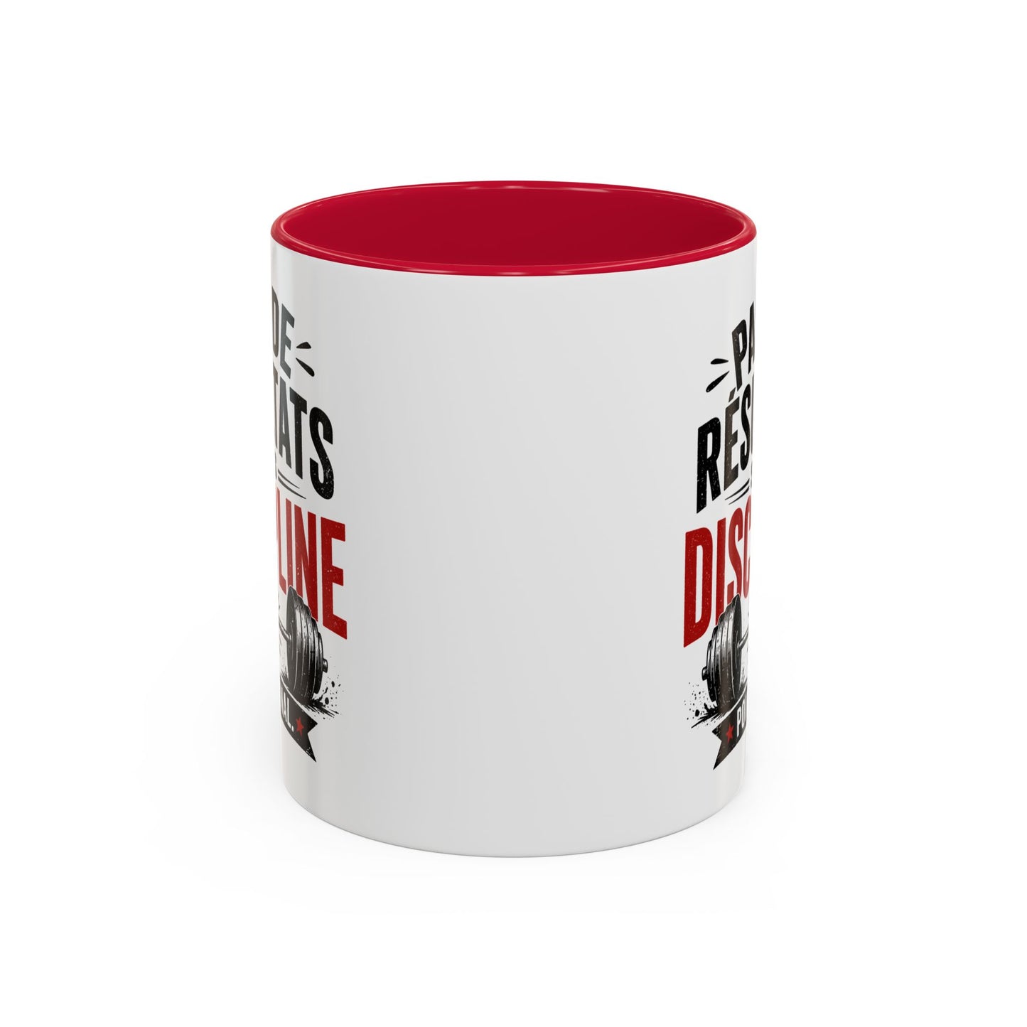 Mug Motivation Fitness – Pas de Résultats sans Discipline – Cadeau Musculation Sport Homme Femme 325ml