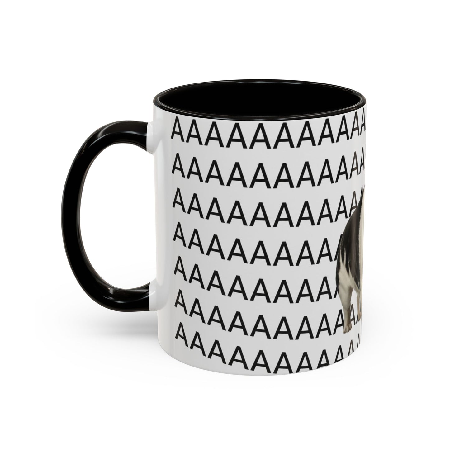 Tasse Chien Cri Drôle – Mug Bulldog Français Meme AAAAA – Cadeau Humour Homme Femme 325ml