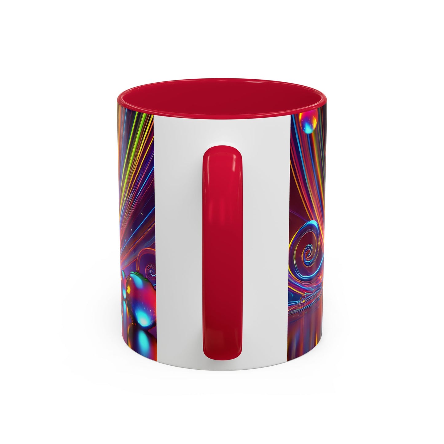 Mug Grenouille Psychédélique Colorée – Tasse Art Néon Fantaisie avec Effet Rainbow et Univers Abstrait – Cadeau Original 325ml
