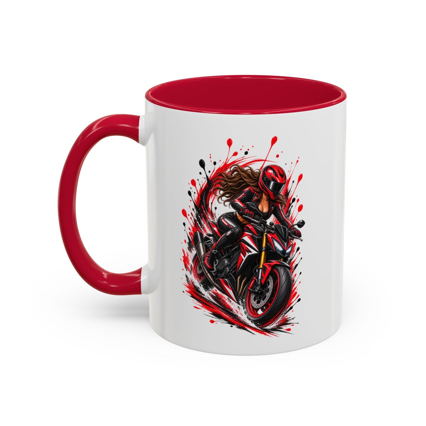 Mug Moto Femme – Tasse Motarde Passion Moto – Cadeau Original Femme – Amatrice de Moto et Sensations Fortes