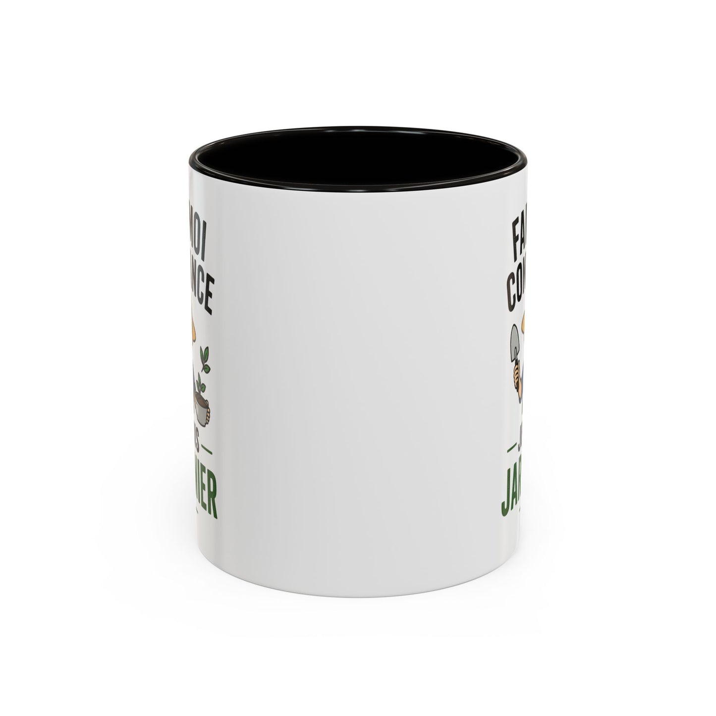 Mug Jardinage Humour – Fais Moi Confiance Je Suis Jardinier – Tasse Drôle pour Jardinier Amateur ou Professionnel – Cadeau Original Céramique 325ml