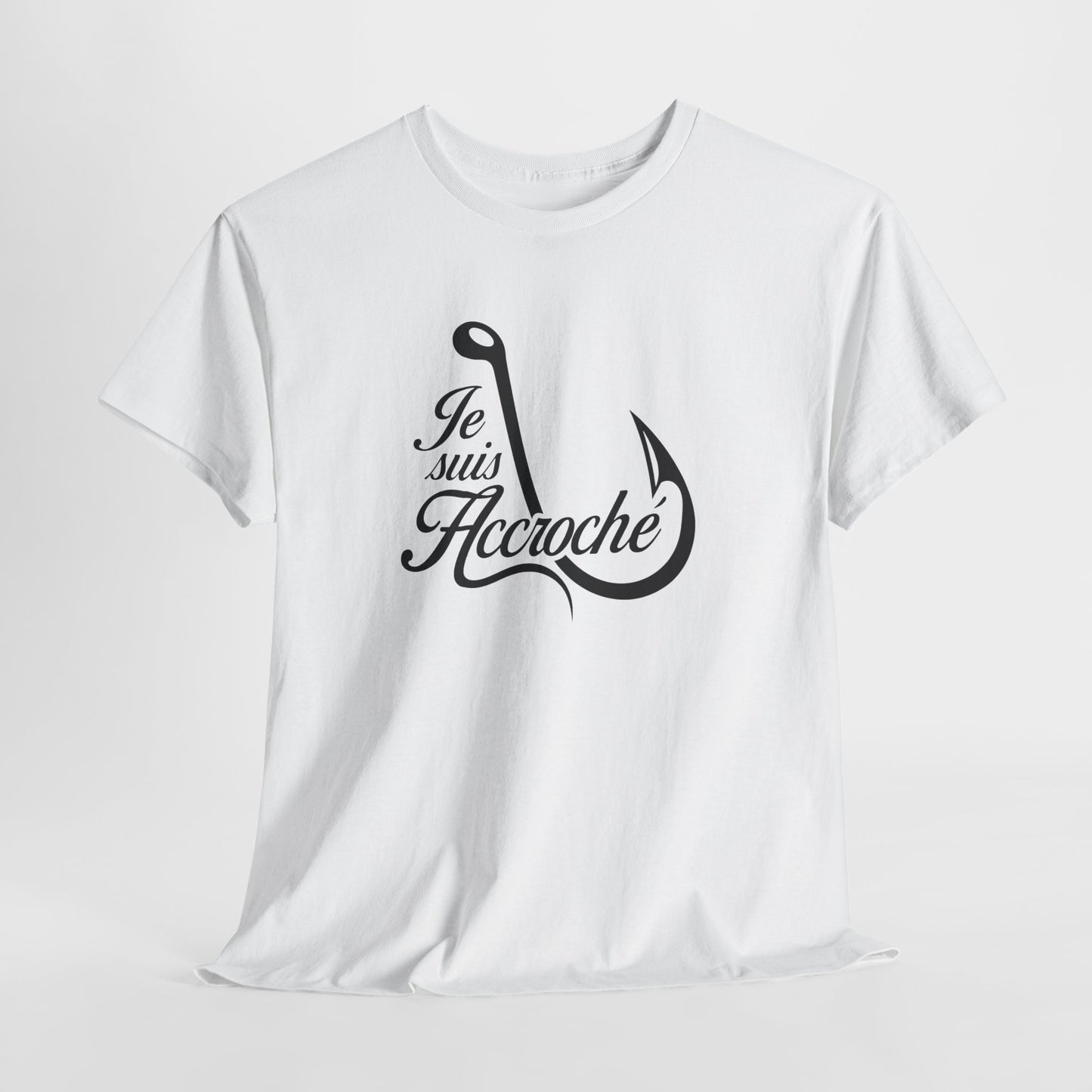 T-Shirt Pêche Homme et Femme – Cadeau Pêcheur Passionné – Humour Hameçon Canne à Pêche – Idée Cadeau Pêche Anniversaire