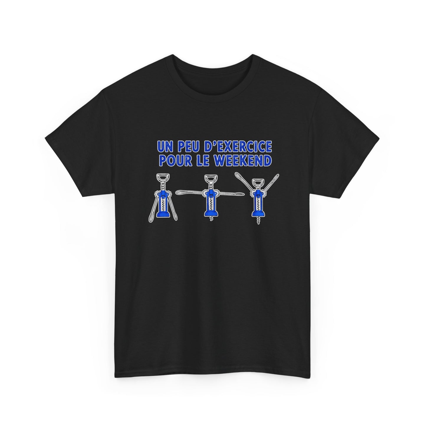 Tee Shirt Homme et Femme Vin Apéro Tire Bouchon Humour Week End Amateur de Vin Idée Cadeau Originale