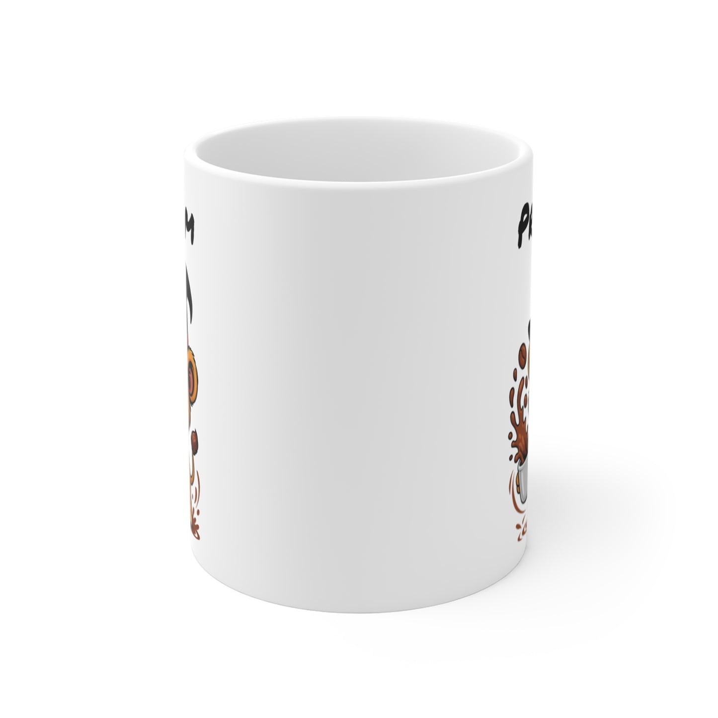 Tasse Personnalisable Lionceau Sorcière – Mug Halloween Prénom 325ml – Cadeau Fantaisie Original