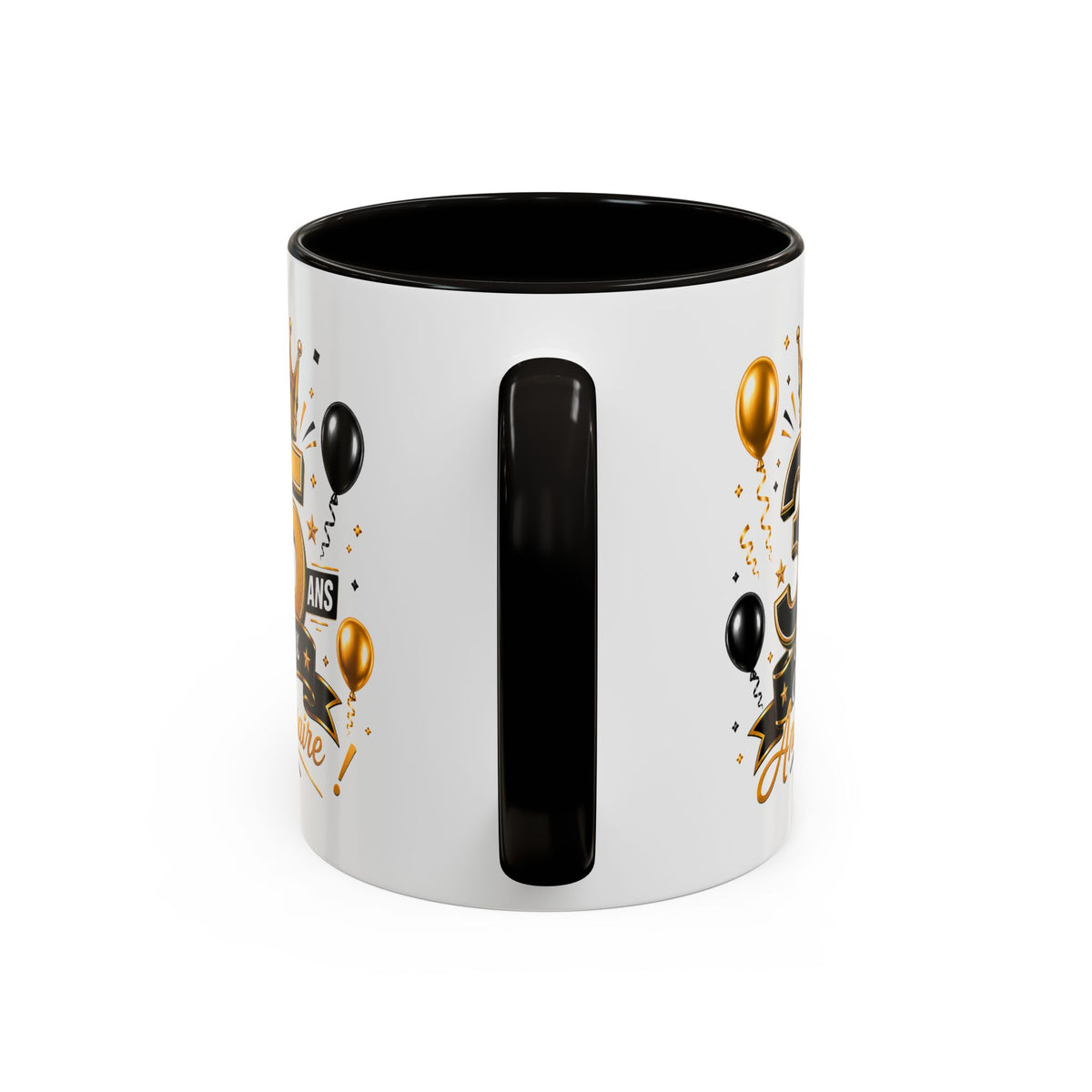 Mug Joyeux 35 Ans – Tasse Anniversaire 35 Ans – Cadeau Original pour Femme Homme – Idée Cadeau 35e Anniversaire Noir Bleu Rouge