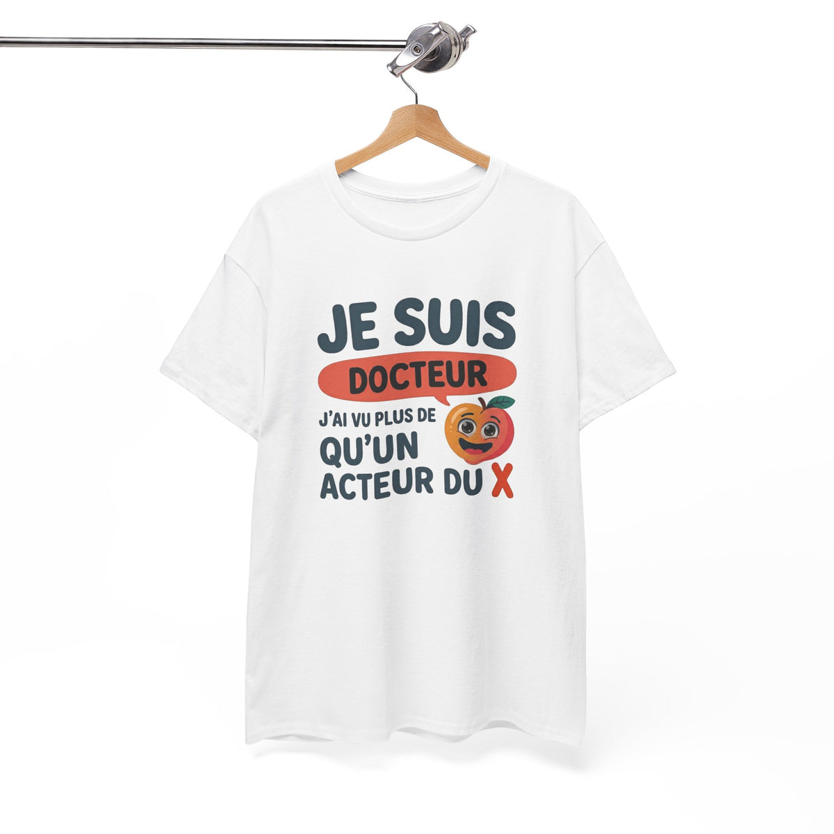 Tee Shirt Docteur Homme – Humour Médecin – Cadeau Original pour Docteur