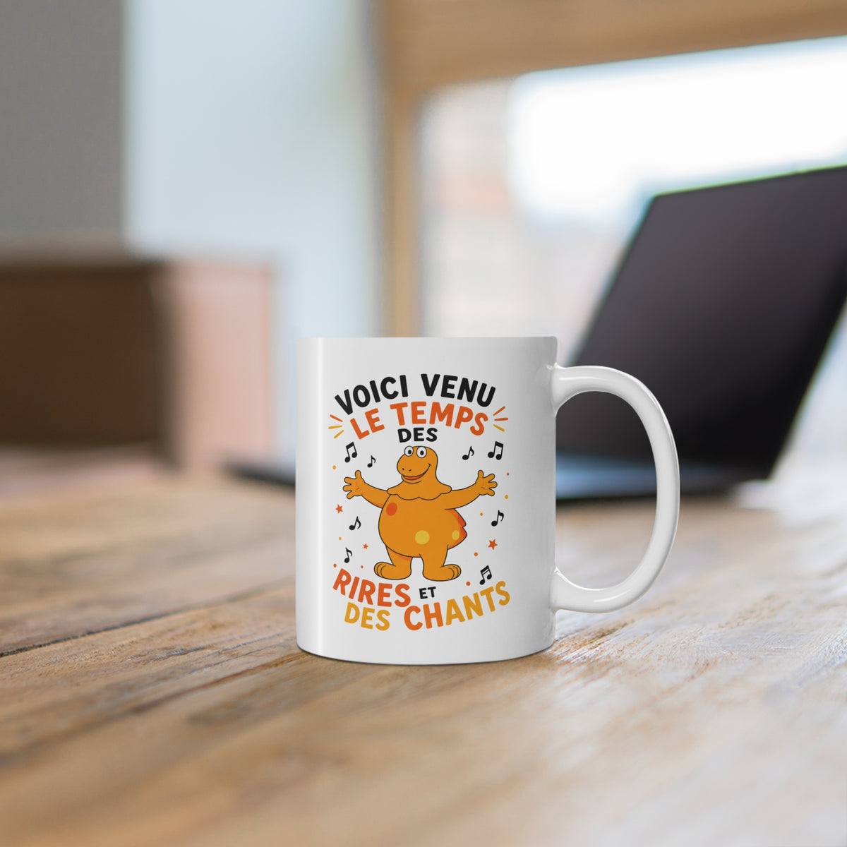 Mug Casimir – Tasse Humour Nostalgie Années 70 80 – Personnage Orange Rétro – Idée Cadeau Originale Fan Souvenirs Enfance