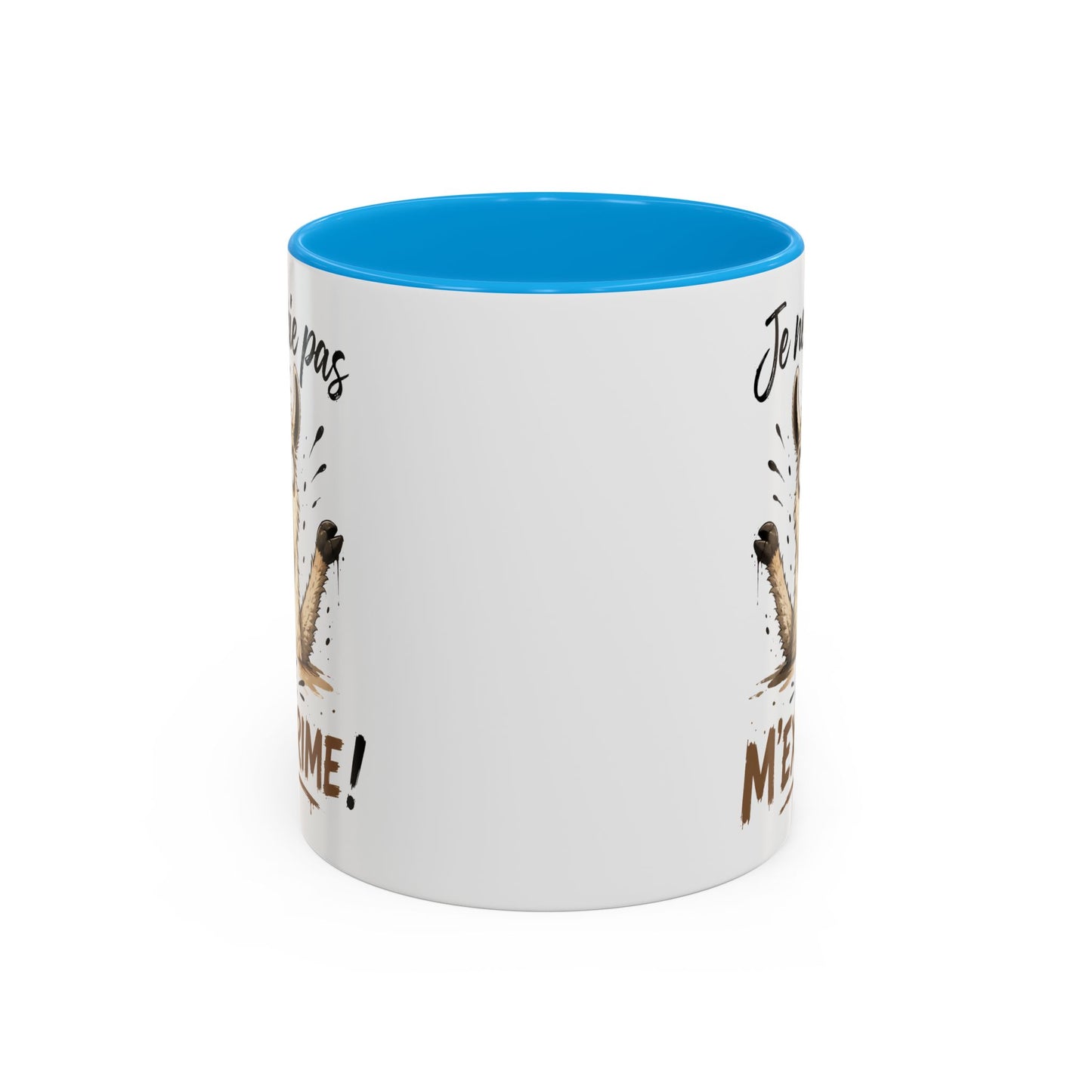 Tasse Lama Humoristique – Je Ne Crie Pas Je M’Exprime – Mug Drôle Lama Énervé 325ml