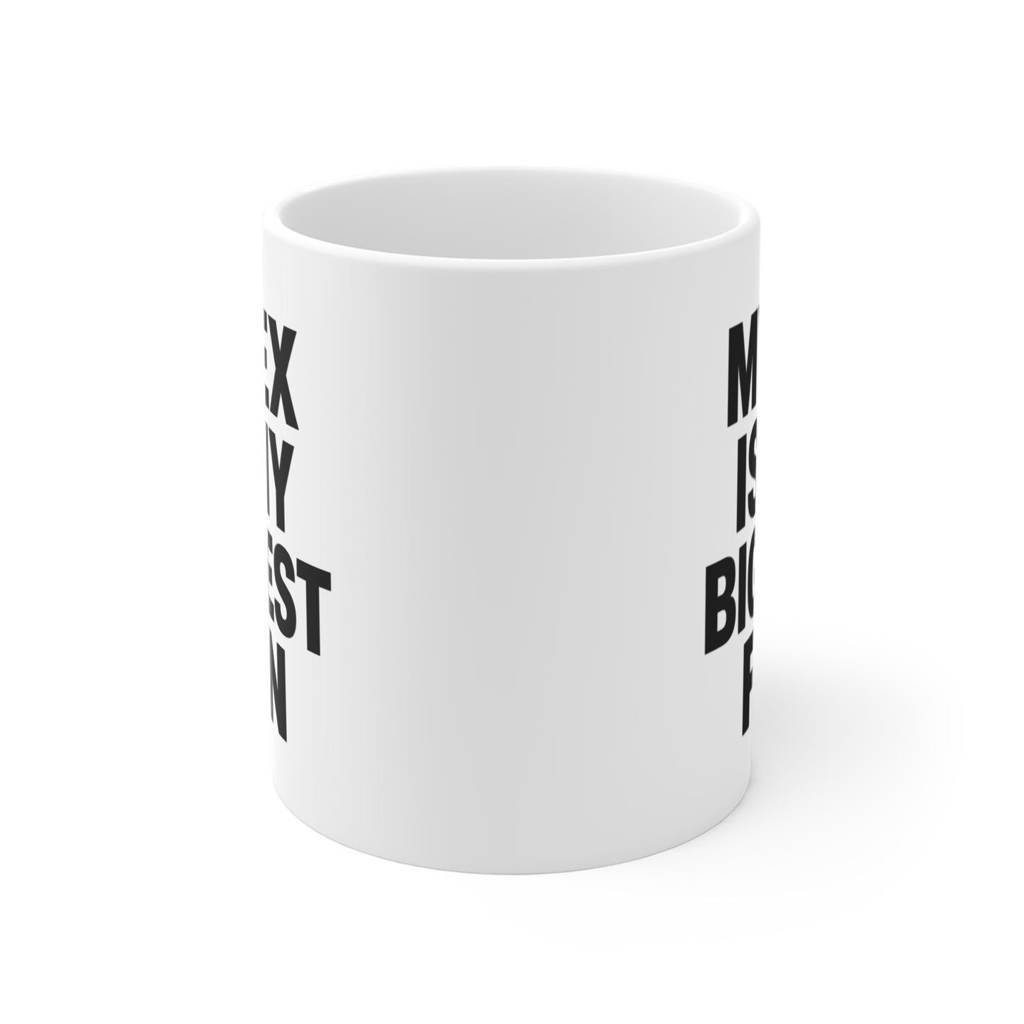 Tasse My Ex Is My Biggest Fan – Mug Humour Rupture Sarcastique – Cadeau Drôle Homme Femme 325ml