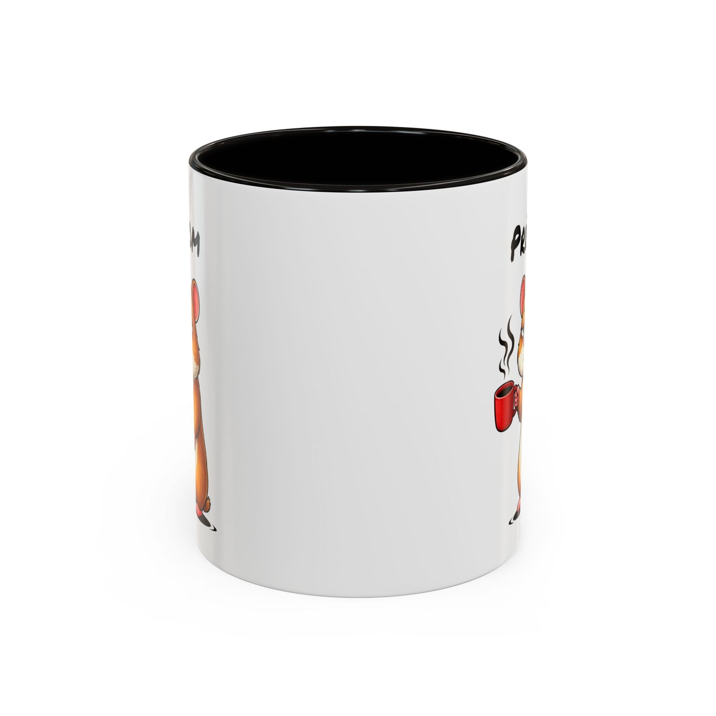 Mug Hamster Personnalisable 325ml – Tasse Café Humour Fatigue Matin Mignon Cadeau