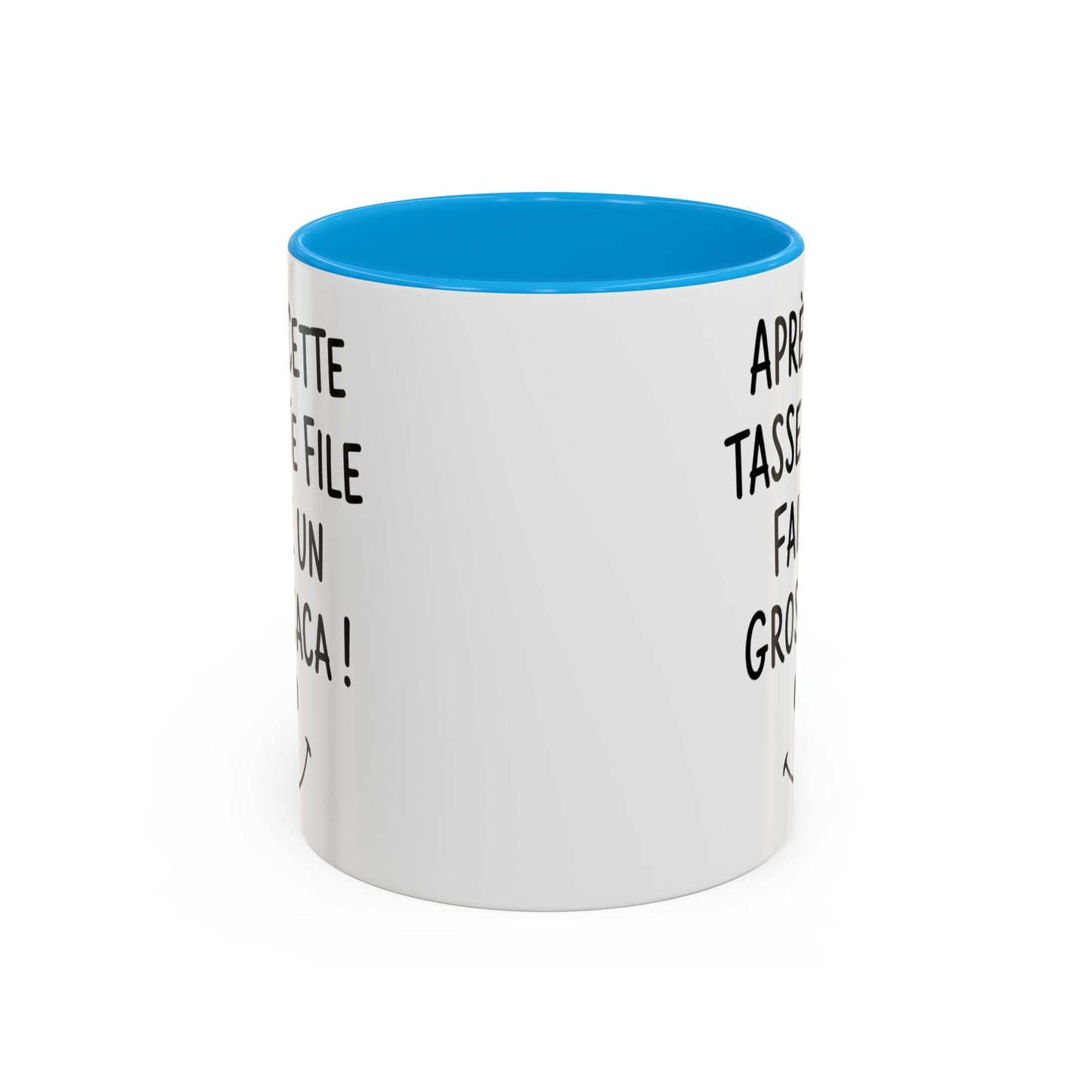 Tasse Après Cette Tasse Je File Faire Un Gros Caca – Mug Humour Drôle WC – Cadeau Rigolo Homme Femme 325ml