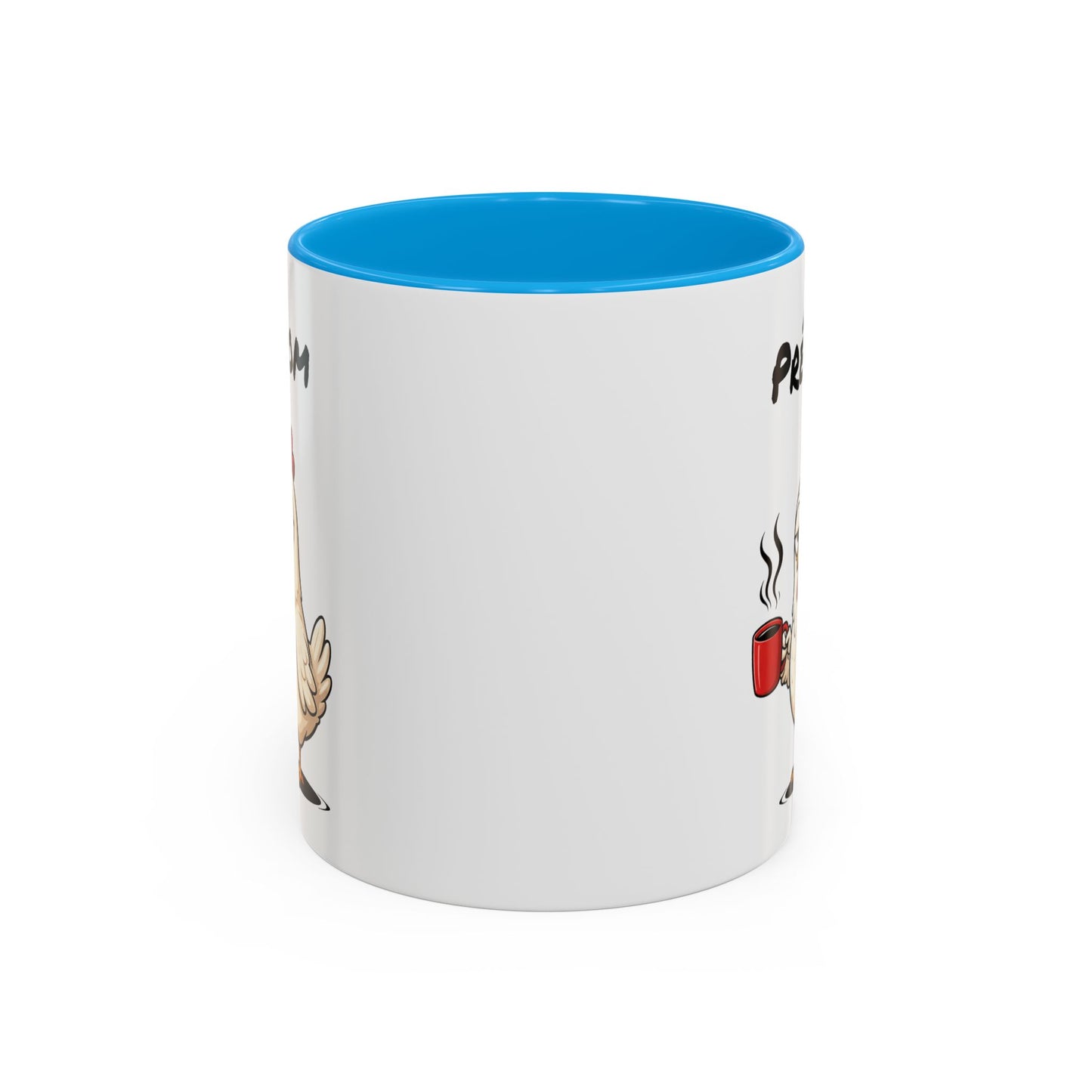 Mug Poule Personnalisable 325ml – Tasse Café Humour Animal Drôle Matin Difficile Cadeau Original