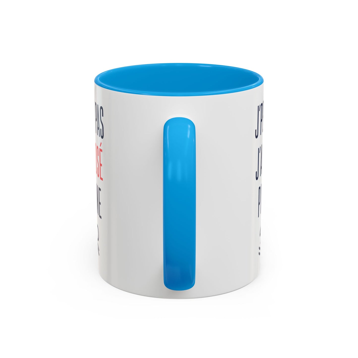 Mug Humour Rosé Piscine – J’Peux Pas J’Ai Rosé Piscine – Tasse Drôle Apéro Été Cadeau Original Céramique 325ml Noir Bleu Rouge
