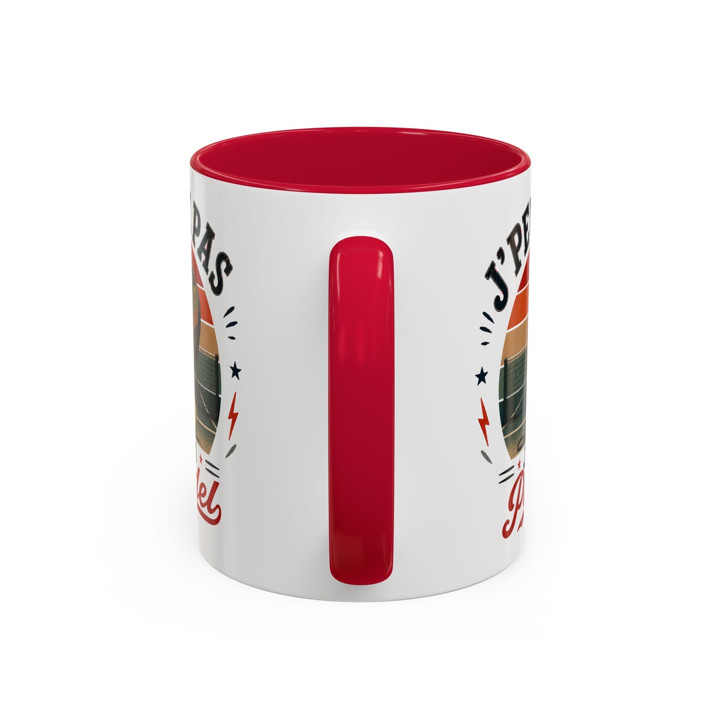 Tasse J’Peux Pas J’Ai Padel – Mug Humour Joueur de Padel Vintage – Cadeau Sport Homme Femme 325ml