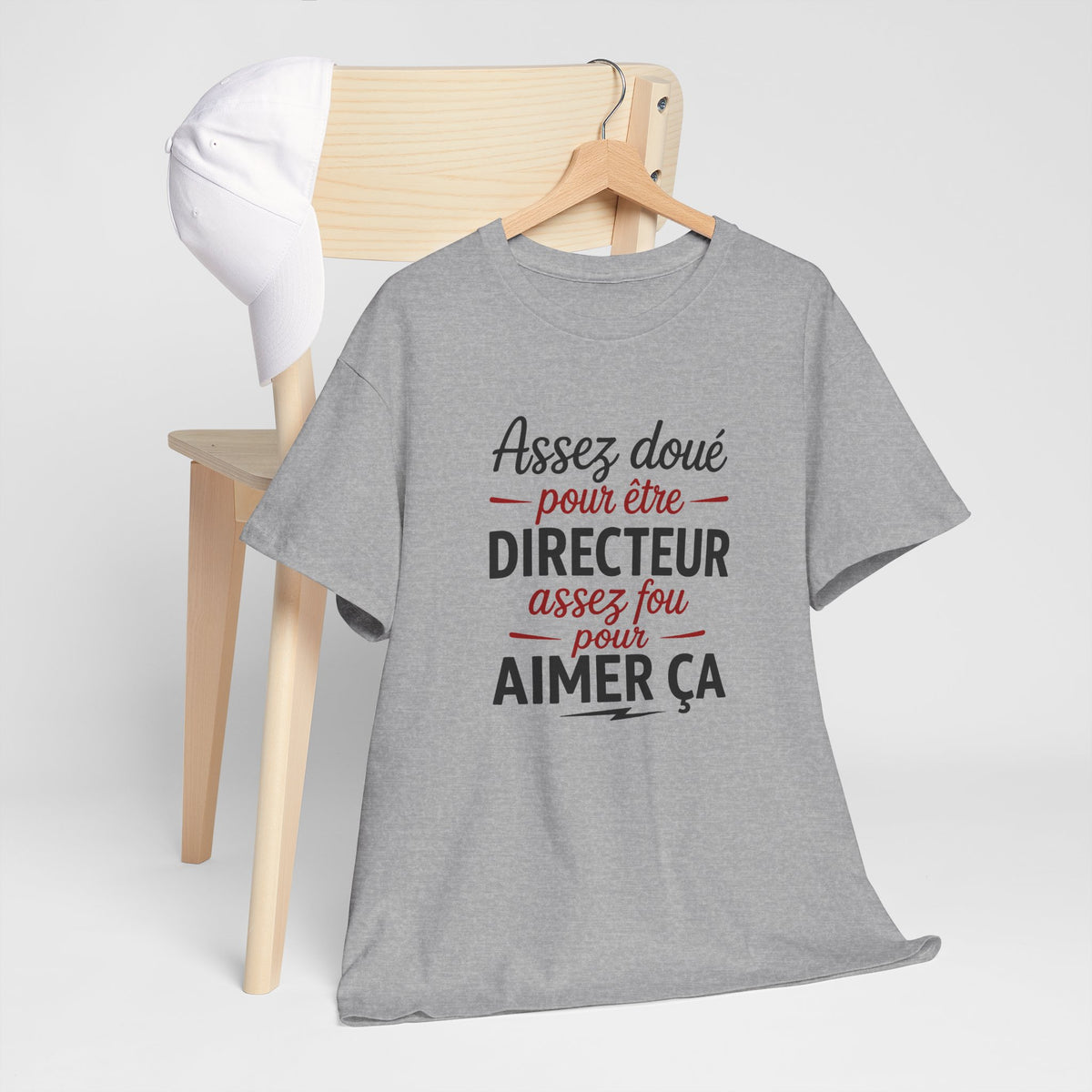 Tee Shirt Directeur Homme – Humour Patron Chef – Cadeau Original Directeur
