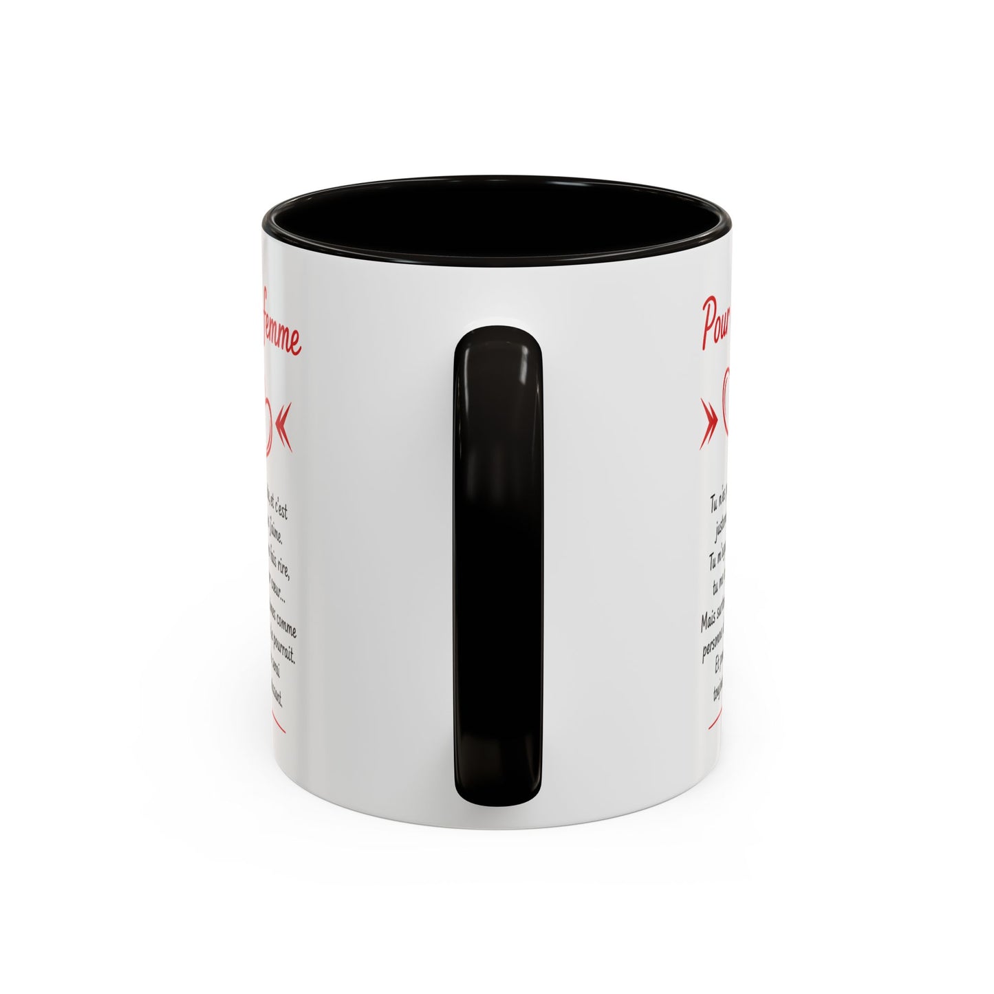 Tasse Pour Ma Femme – Mug Message d’Amour Romantique – Cadeau Femme Anniversaire Mariage Saint-Valentin 325ml