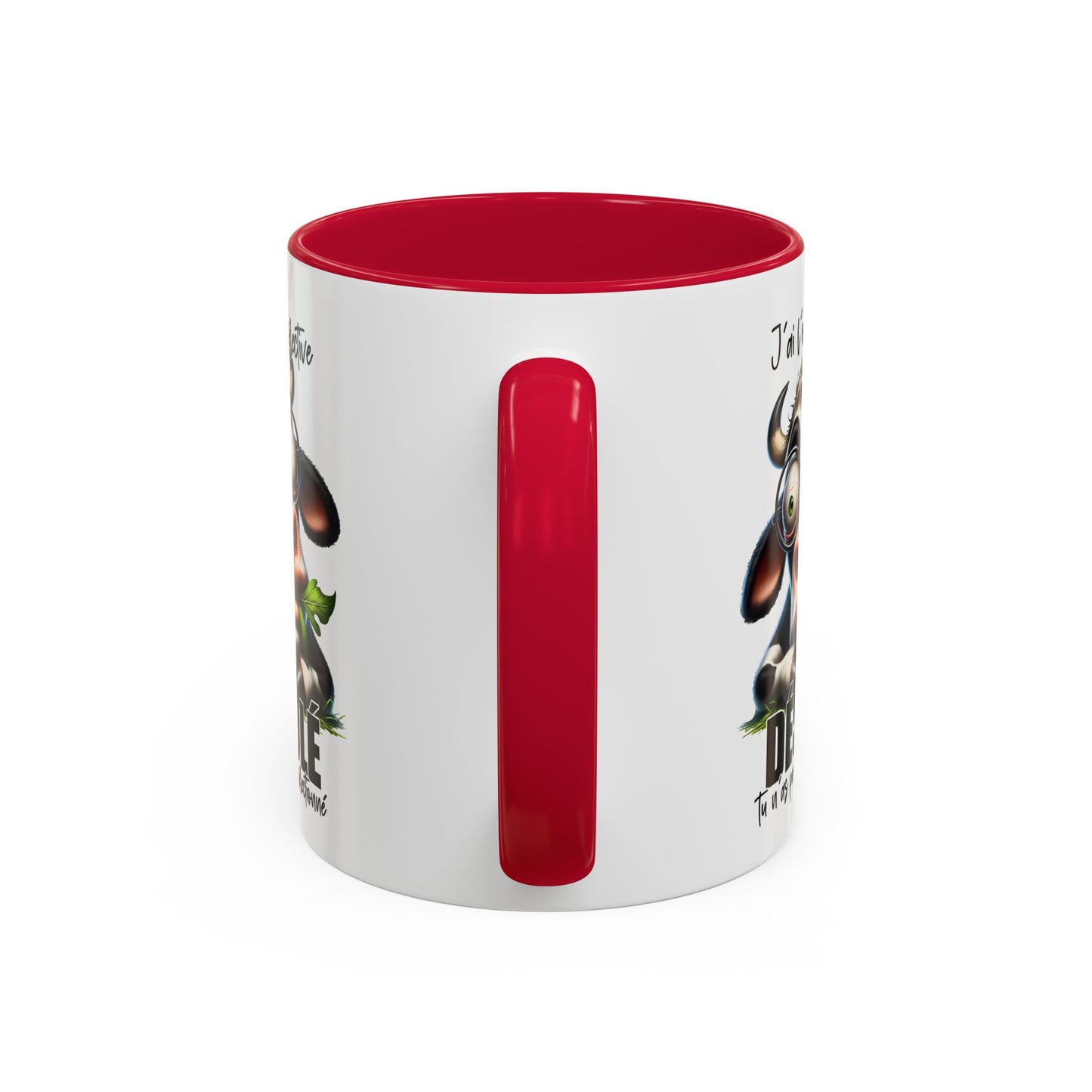 Tasse J’Ai L’Ouïe Sélective Désolé Tu N’As Pas Été Sélectionné – Mug Humour Vache Drôle 325ml