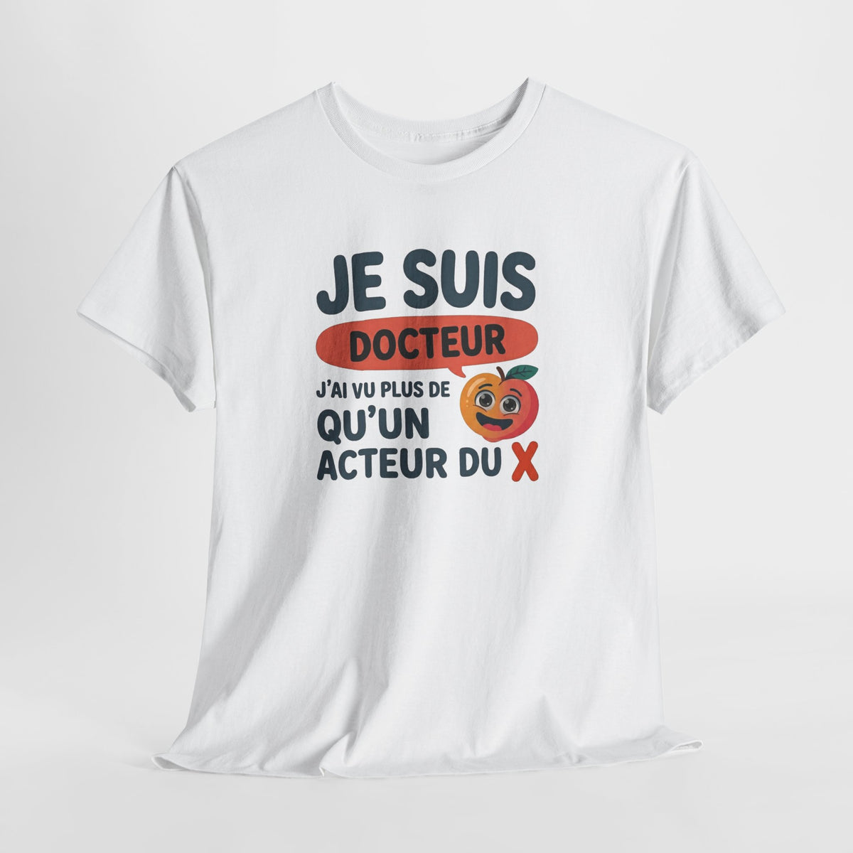 Tee Shirt Docteur Homme – Humour Médecin – Cadeau Original pour Docteur
