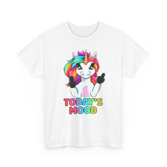 Tee shirt Femme Licorne Today's mood idée cadeau humour drôle amusant