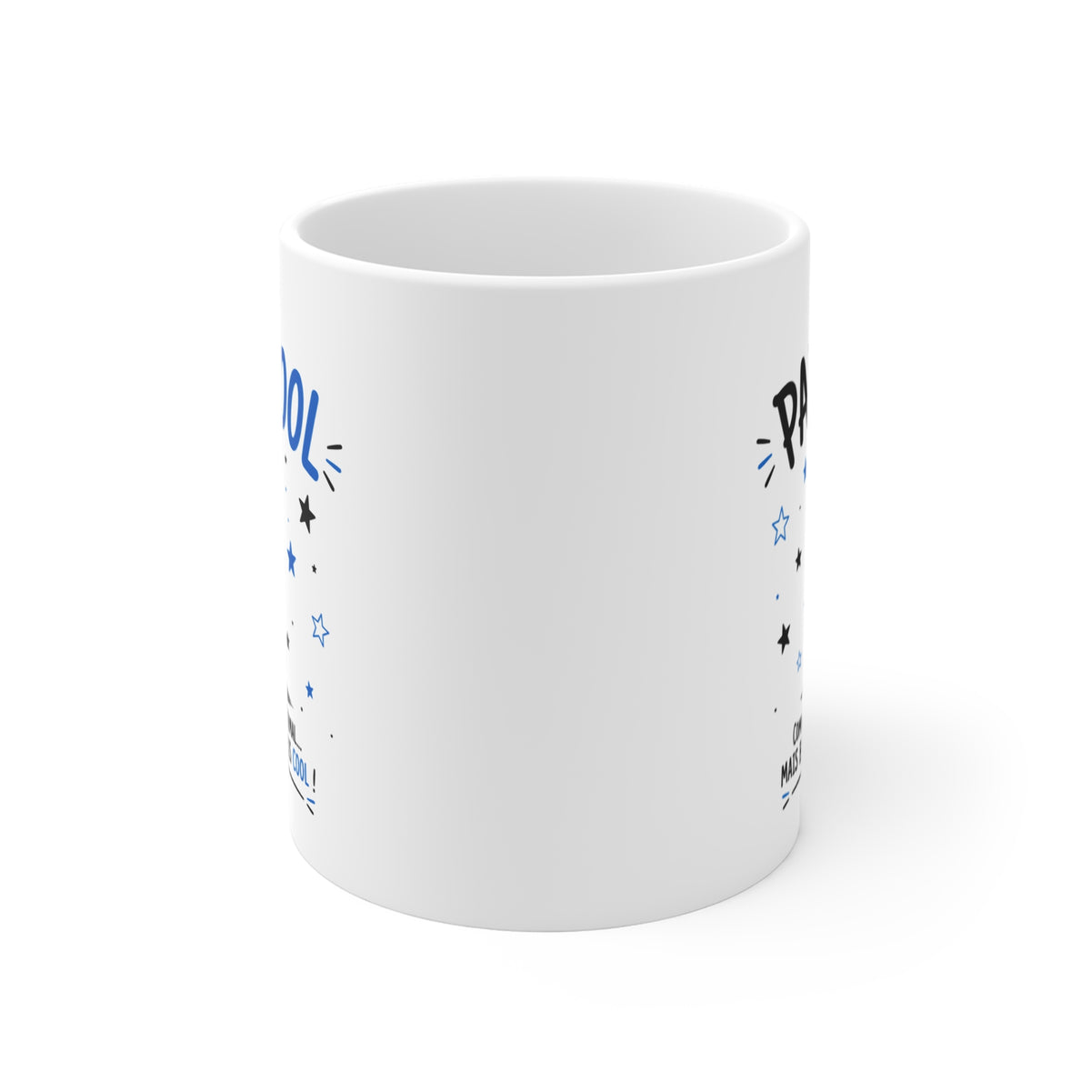 Mug PapiCool – Tasse Humoristique pour Papi – Comme un Papi Normal Mais Beaucoup Plus Cool – Idée Cadeau Originale Grand-Père Anniversaire Noël