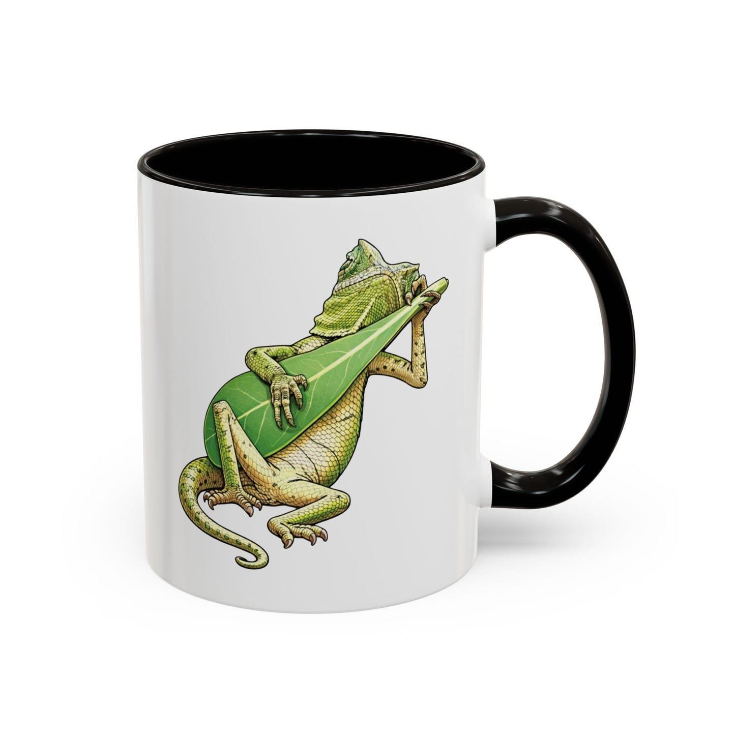 Tasse Iguane Guitare 325ml – Mug Céramique Animal Musicien Tropical Fun Cadeau Original