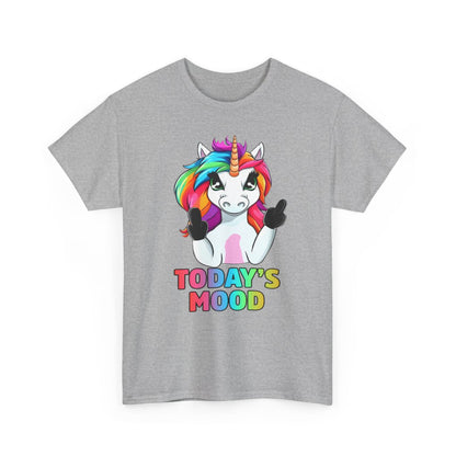 Tee shirt Femme Licorne Today's mood idée cadeau humour drôle amusant