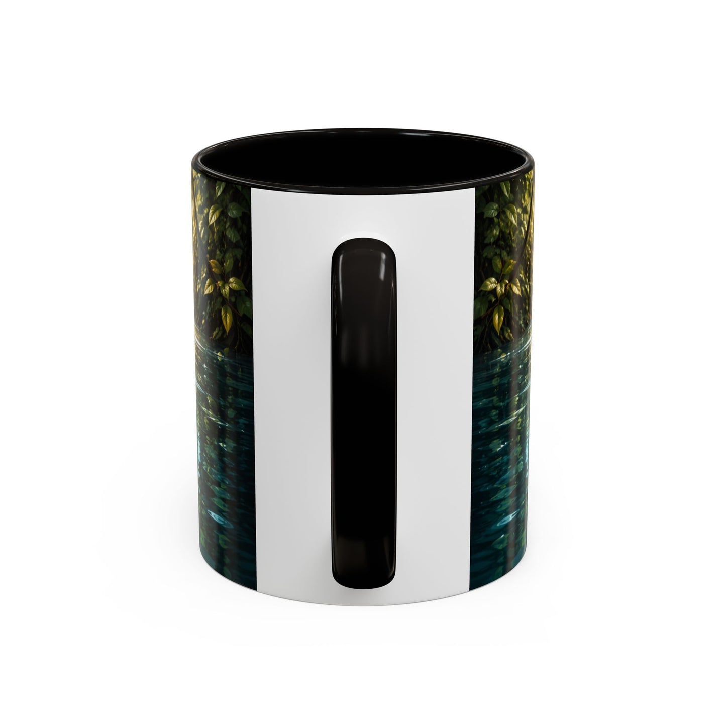 Tasse Tigre Jungle – Mug Animal Sauvage avec Reflet Eau – Cadeau Félin Nature Homme Femme 325ml