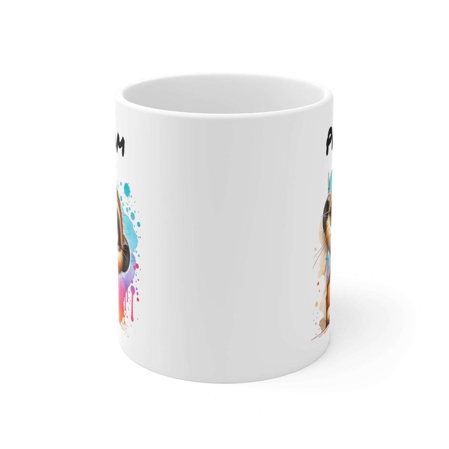 Tasse Suricate Kawaii Personnalisable – Mug Animaux avec Prénom – Cadeau Original 325ml