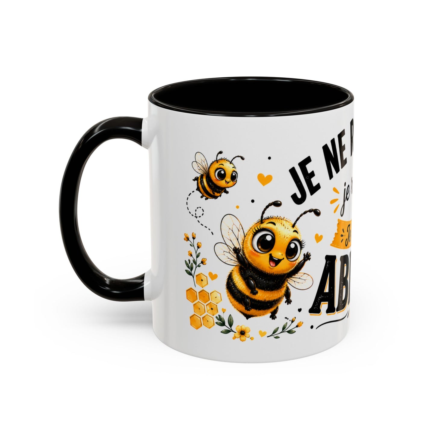 Tasse Je Ne Ronfle Pas Je Rêve Que Je Suis Une Abeille – Mug Humour Abeille Cartoon – Cadeau Original Homme Femme 325ml