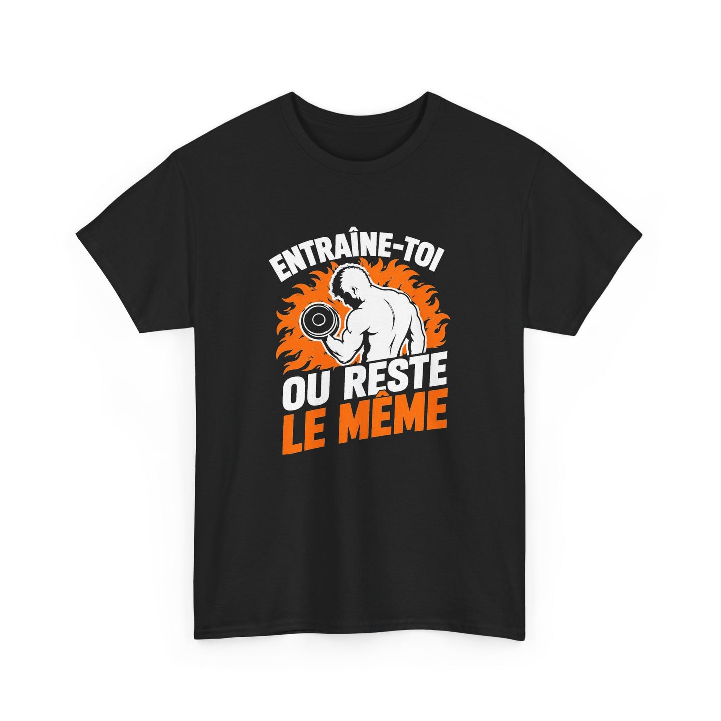T-Shirt Homme Musculation Fitness – Entraînement Force Motivation Sport – Cadeau Muscu Homme