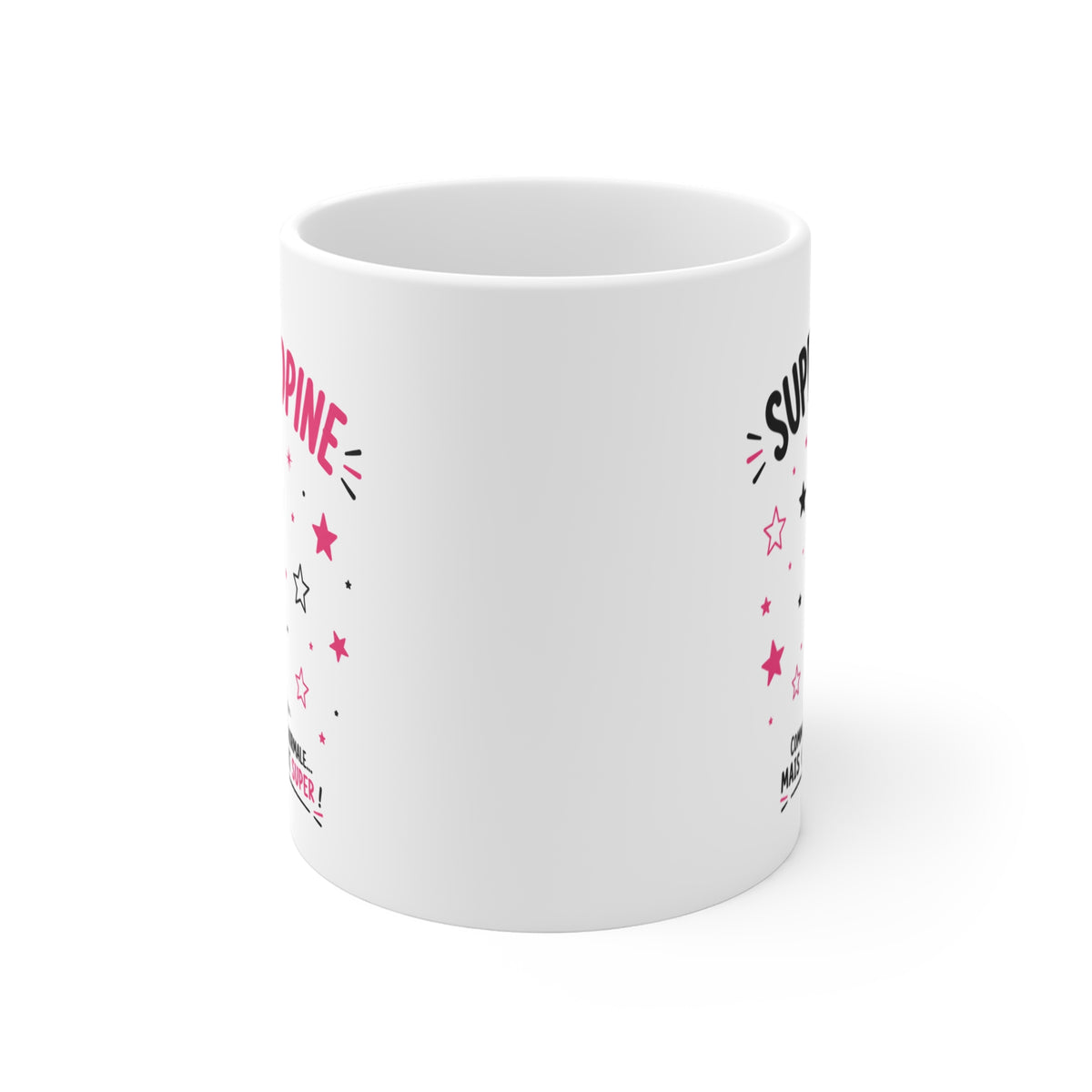 Mug Super Copine – Tasse Humoristique pour Amie – Idée Cadeau Originale pour une Super Copine – Anniversaire Noël Amitié