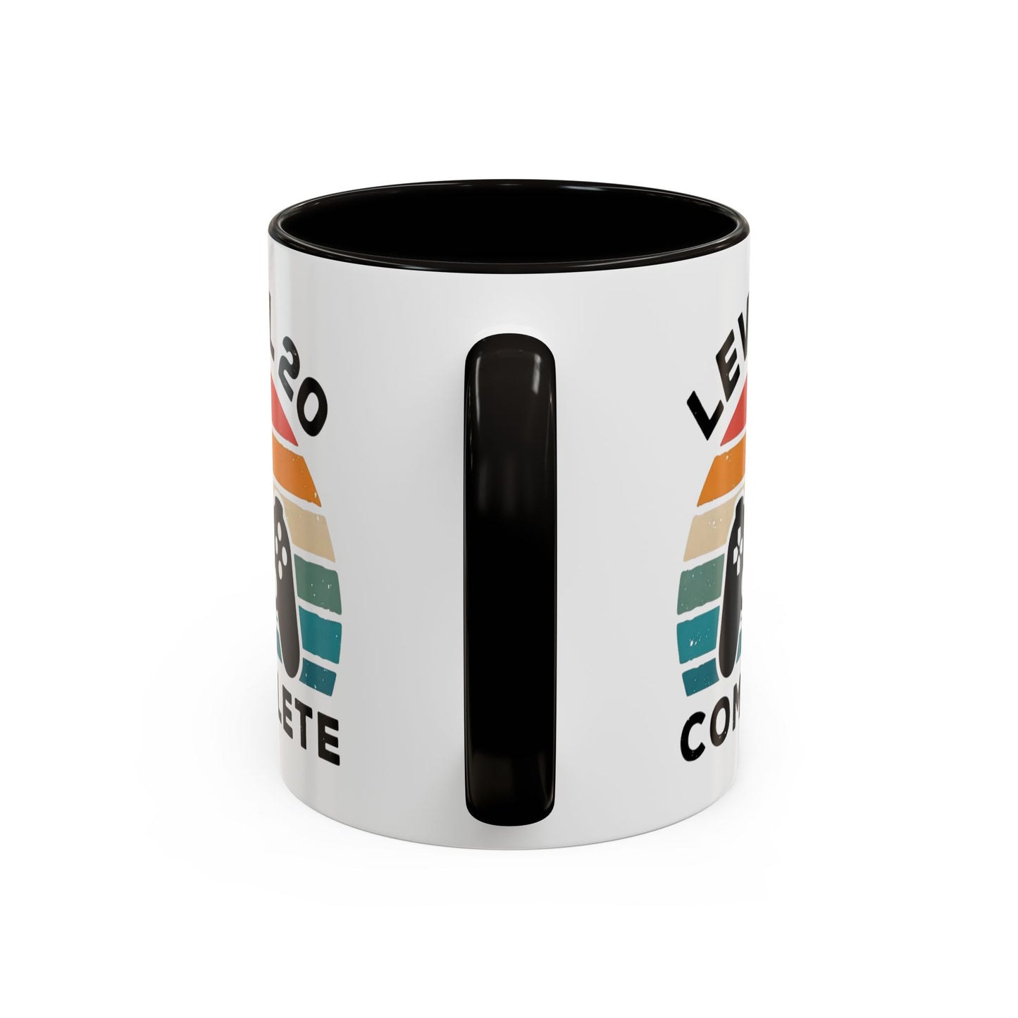 Tasse Level 20 Complète – Mug Gamer 20 Ans Homme Femme – Cadeau Anniversaire 20 Ans Gaming Console 325 ml