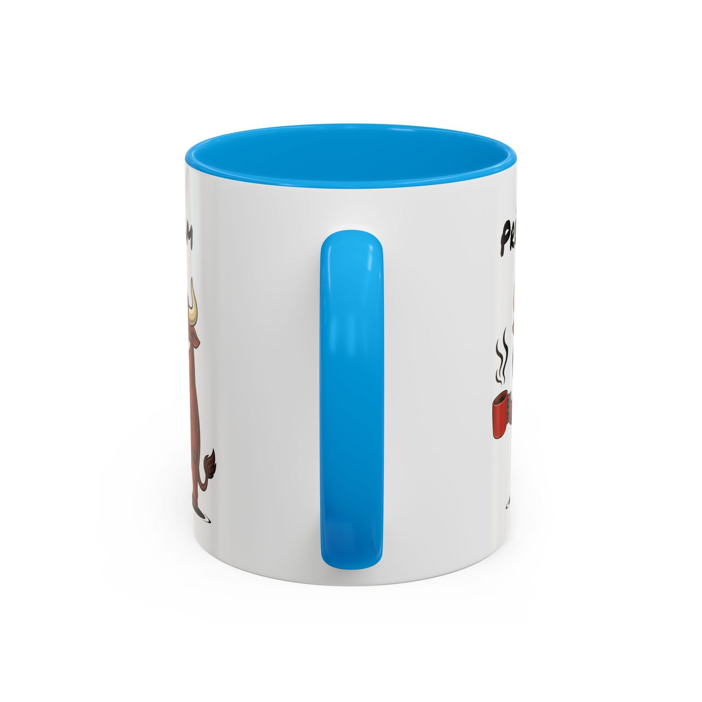 Mug Taureau Personnalisable 325ml – Tasse Café Humour Animal Signe Astrologique Taureau Drôle