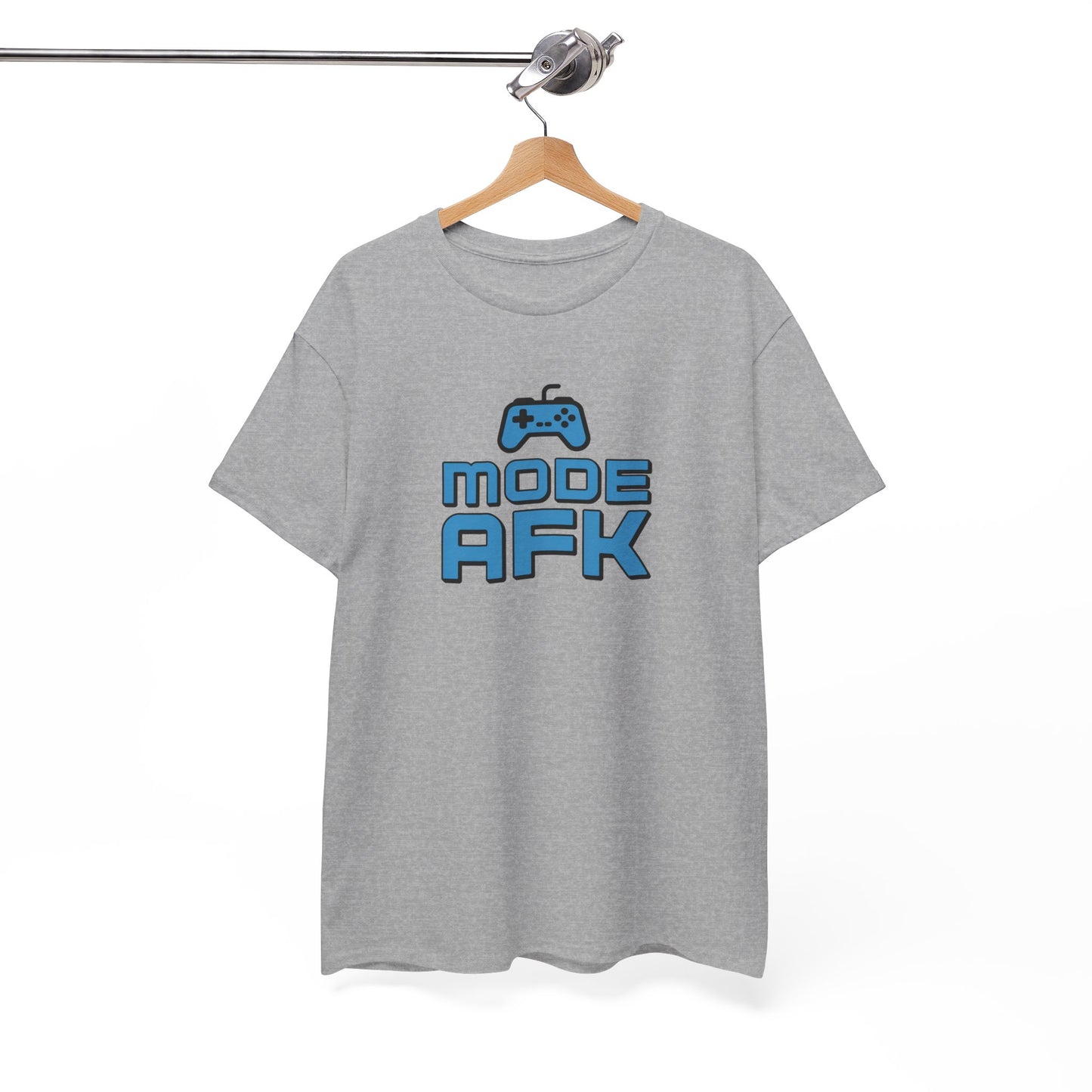T-Shirt Gamer Mode AFK – Tee Shirt Gaming Drôle Pause Jeu Manette Gamer Noob Geek Cadeau Joueur Homme Femme