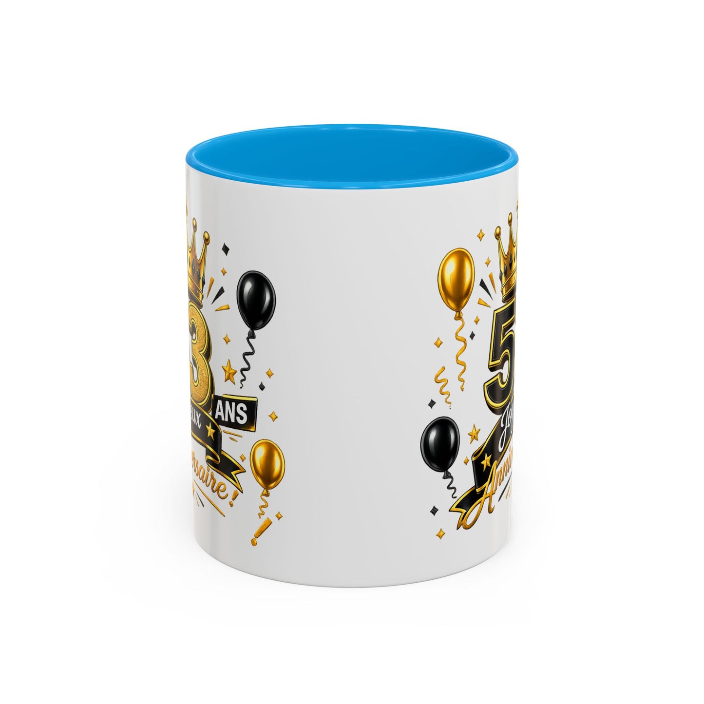 Mug Joyeux 53 Ans – Tasse Anniversaire 53 Ans – Cadeau Original pour Femme Homme – Idée Cadeau 53e Anniversaire