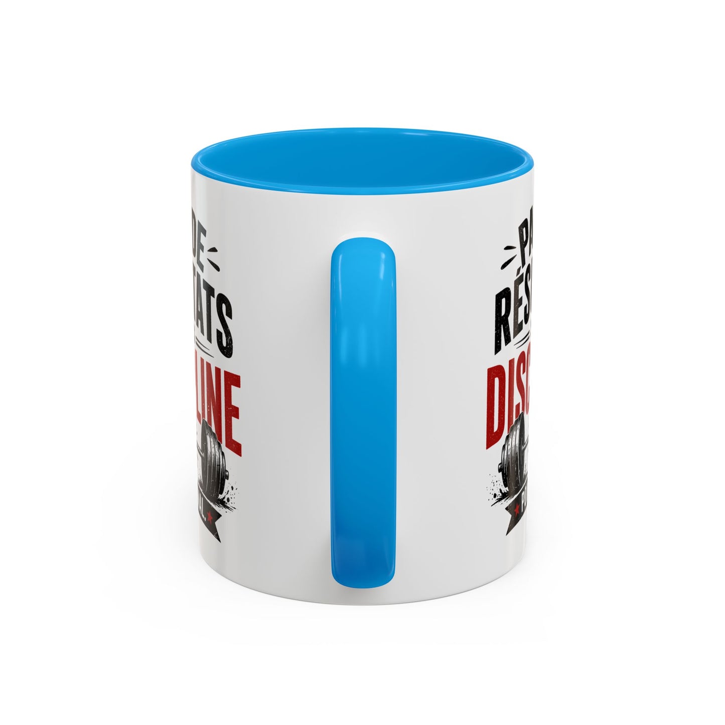 Mug Motivation Fitness – Pas de Résultats sans Discipline – Cadeau Musculation Sport Homme Femme 325ml