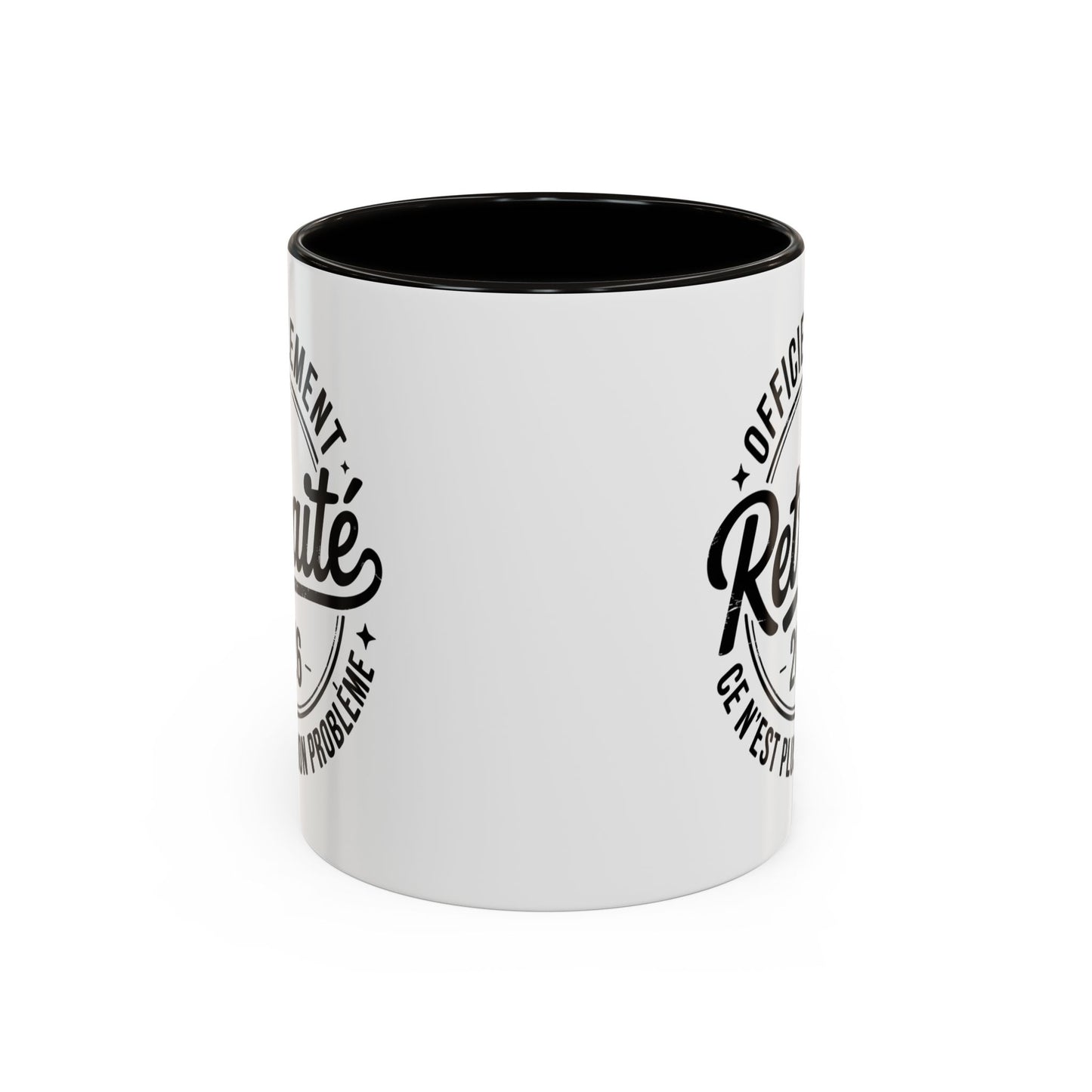Mug Retraite 2026 Homme – Tasse Officiellement Retraité Vintage – Cadeau Départ Collègue Homme