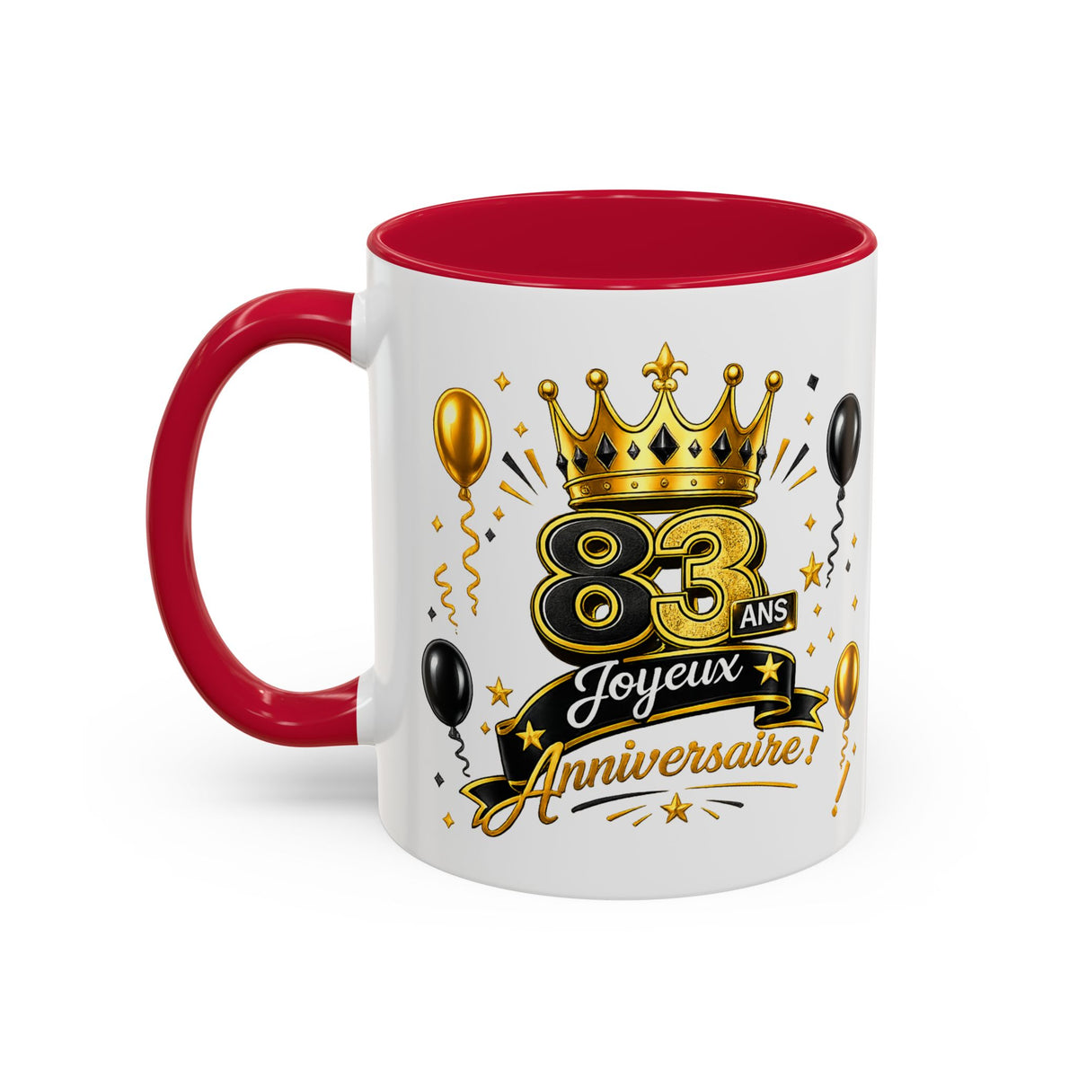 Mug Joyeux 83 Ans – Tasse Anniversaire 83 Ans – Cadeau Original pour Femme Homme – Idée Cadeau 83e Anniversaire