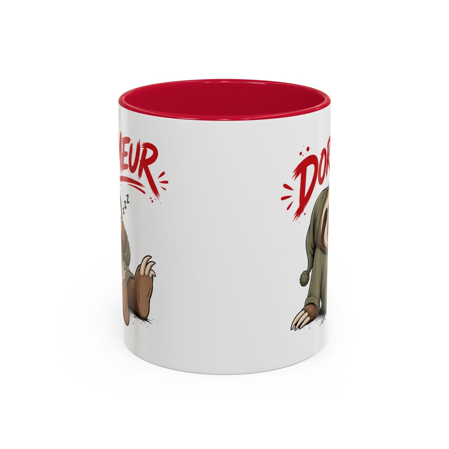 Tasse Dormeur Homme – Mug Paresseux Endormi Humour – Cadeau Homme Amateur de Sieste 325ml