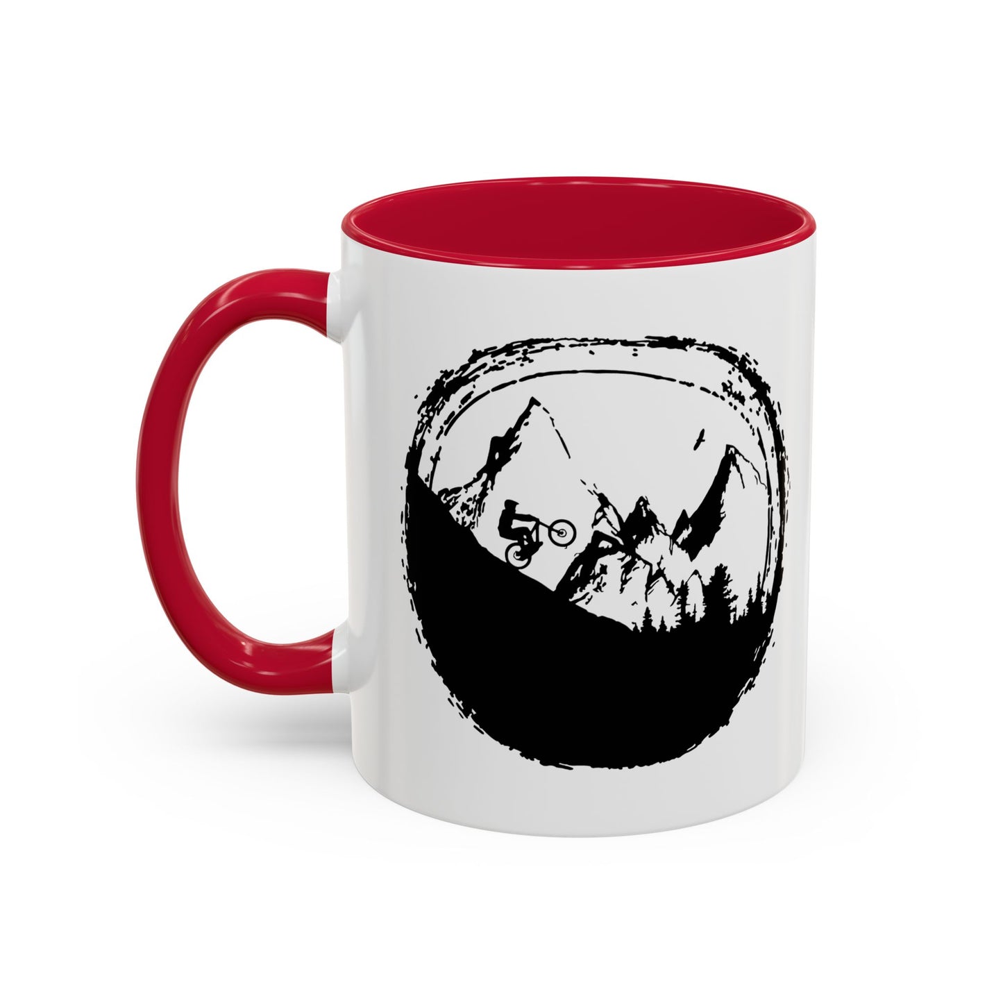 Tasse Motocross Homme et Femme – Mug Moto Tout-Terrain en Montagne – Cadeau Original pour Pilote Enduro Cross Anniversaire 325 ml