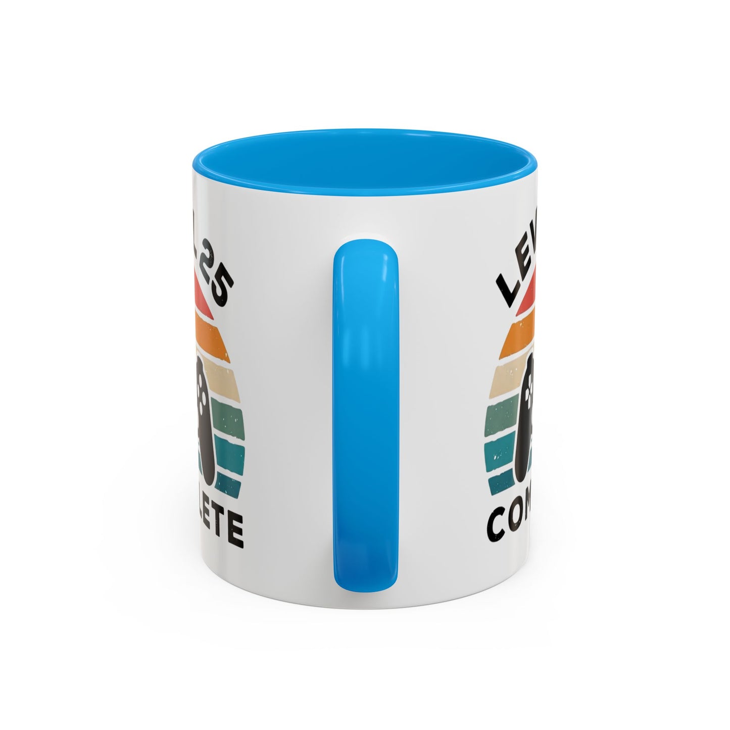 Tasse Level 25 Complète – Mug Gamer 25 Ans Homme Femme – Cadeau Anniversaire 25 Ans Gaming Console 325 ml