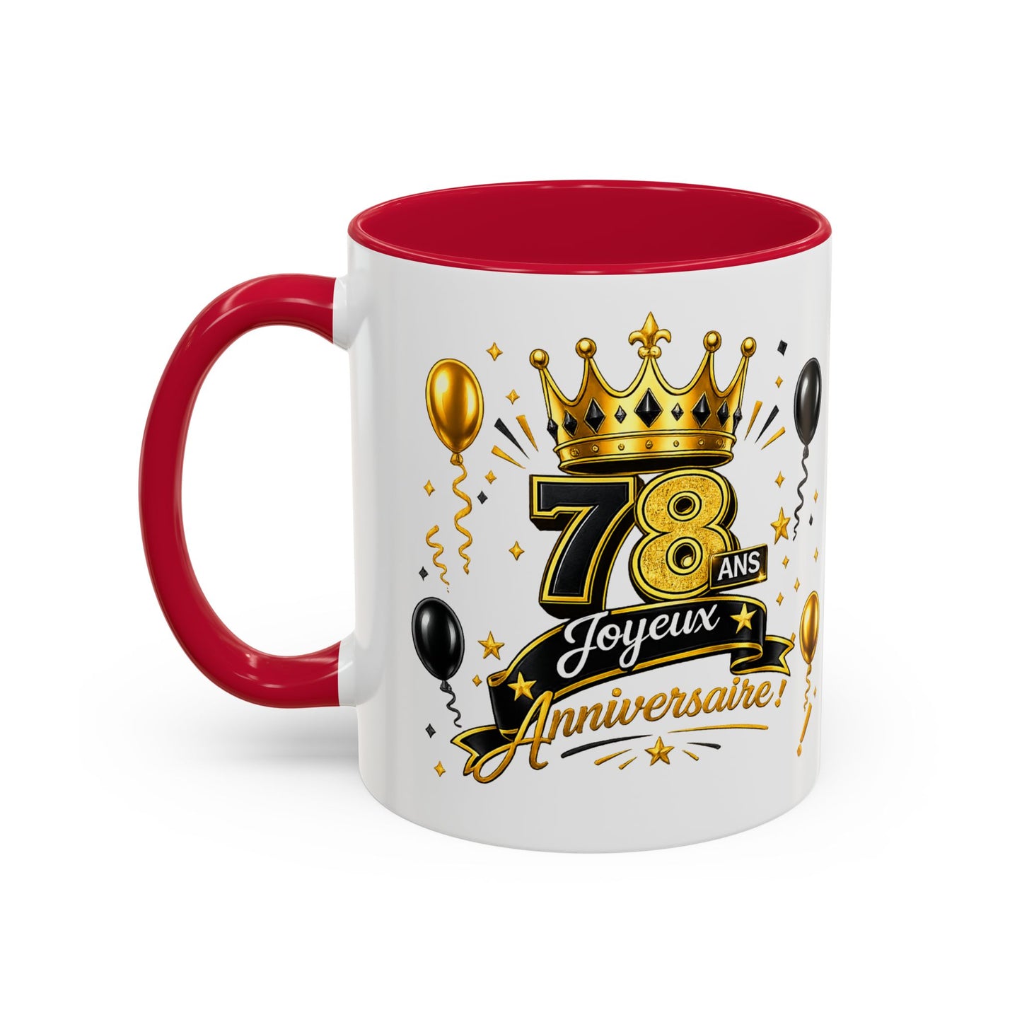 Mug Joyeux 78 Ans – Tasse Anniversaire 78 Ans – Cadeau Original pour Femme Homme – Idée Cadeau 78e Anniversaire