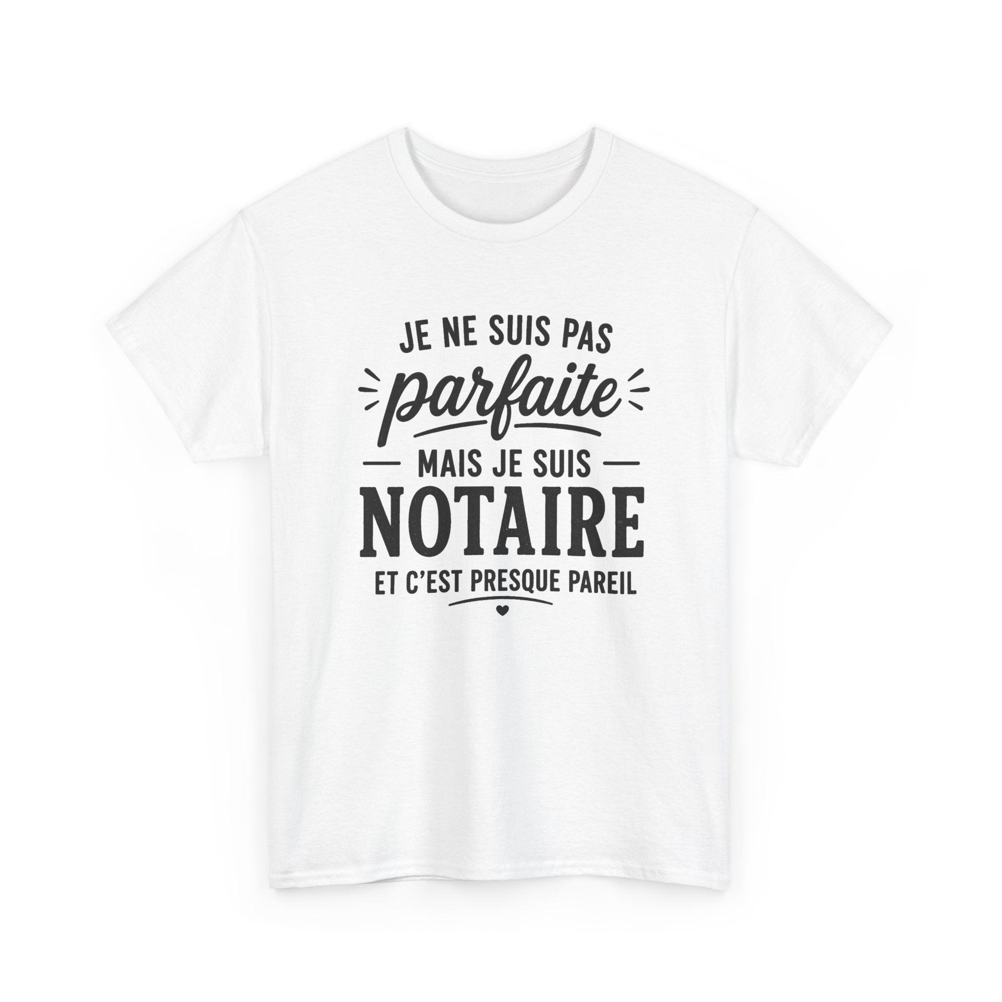 Tee Shirt Femme Notaire Humour Métier Droit Justice Cadeau Professionnelle Juridique Étude Notariale Idée Cadeau