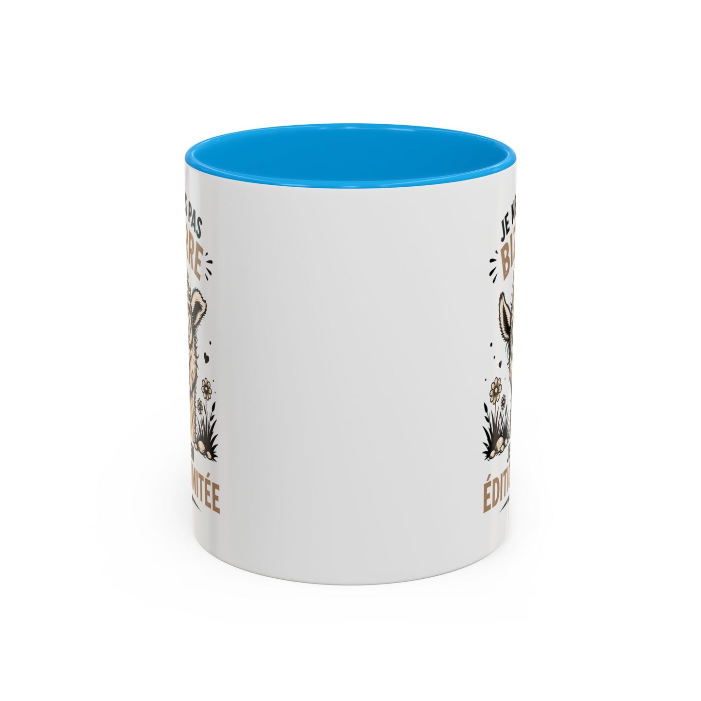 Tasse Humour Homme et Femme – Mug Drôle Lama Alpaga Animal Bizarre – Cadeau Original Amusant Anniversaire 325 ml