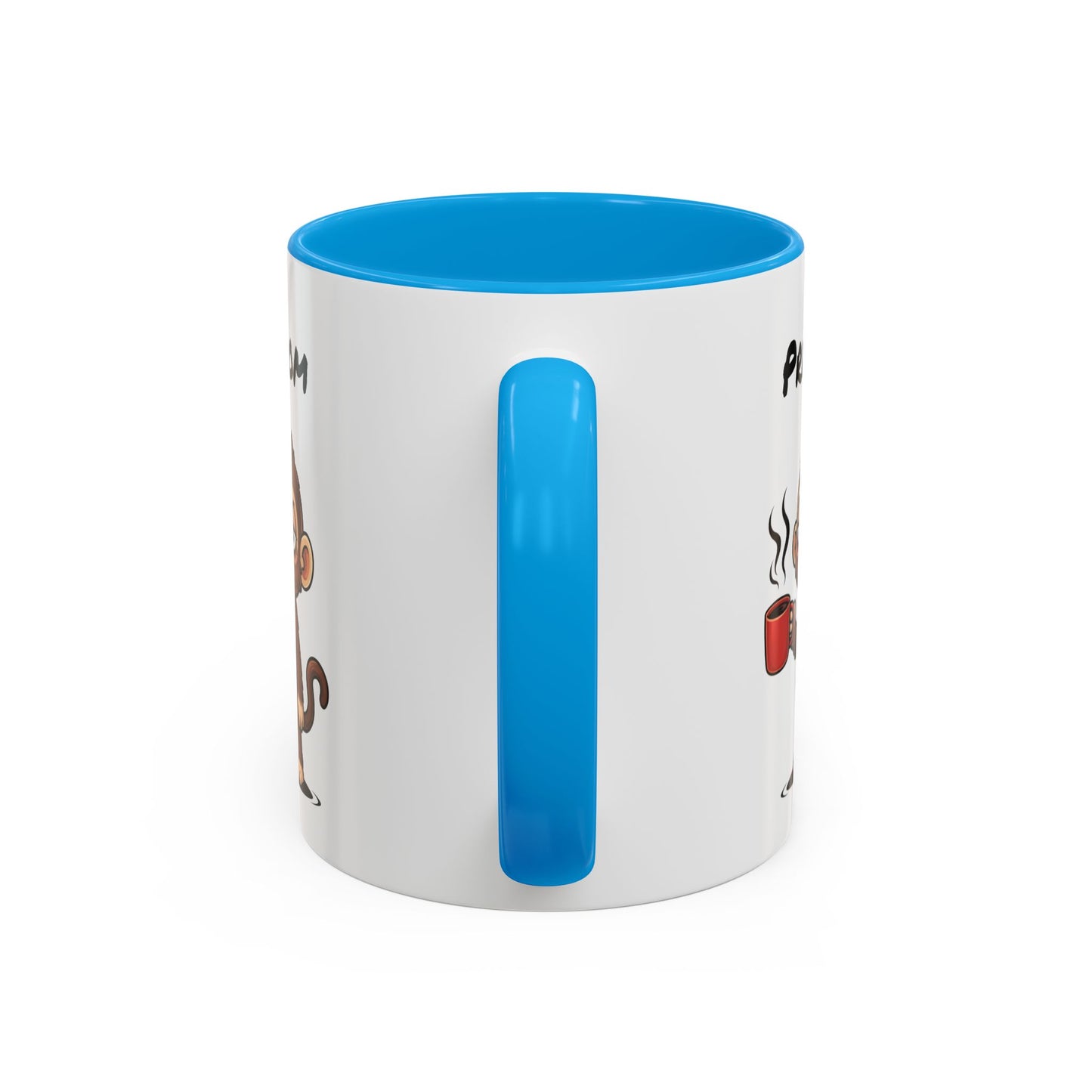 Mug Singe Fatigué Personnalisable 325ml – Tasse Café Humour Animal Drôle Réveil Difficile Bureau Travail