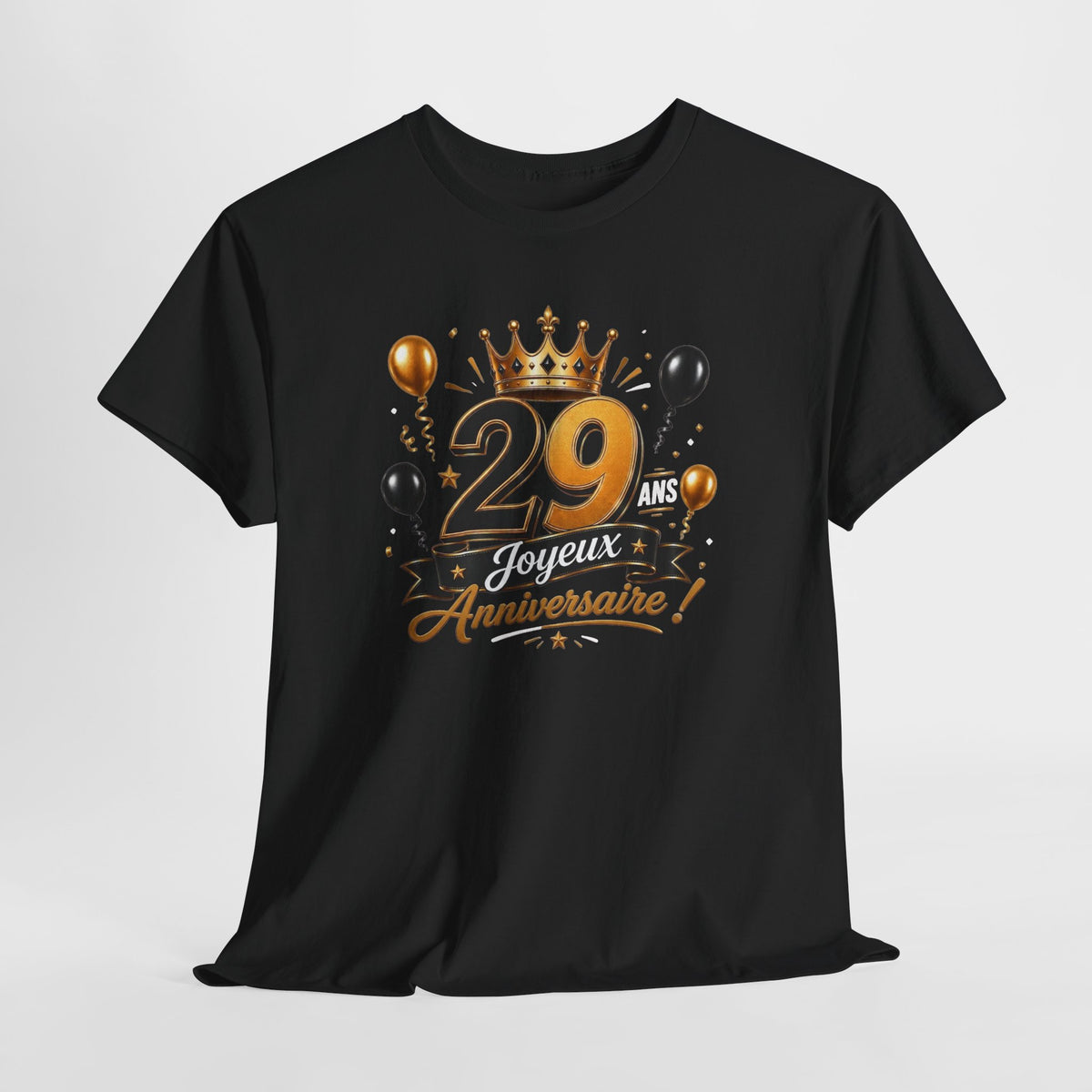 Tee Shirt Anniversaire 29 Ans Homme et Femme Joyeux Anniversaire Cadeau 29 Ans Idée Cadeau Adulte