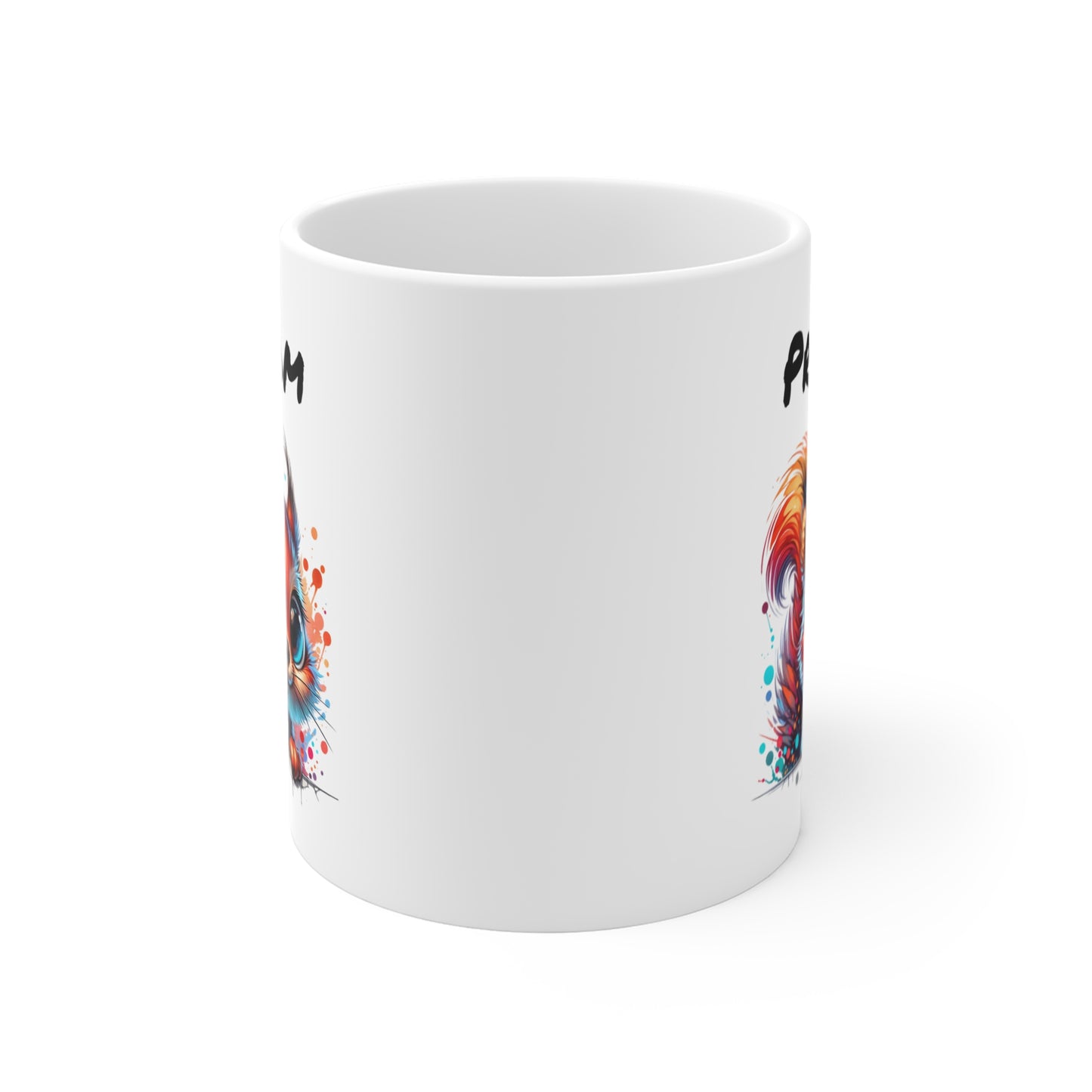 Tasse Personnalisable Écureuil Mignon – Mug Prénom Animal Rigolo – Cadeau Original 325ml
