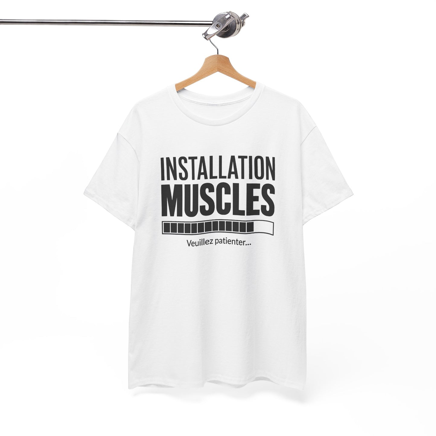 T-Shirt Musculation Homme et Femme – Fitness Bodybuilding Entraînement Sport – Cadeau Passionné de Salle de Sport