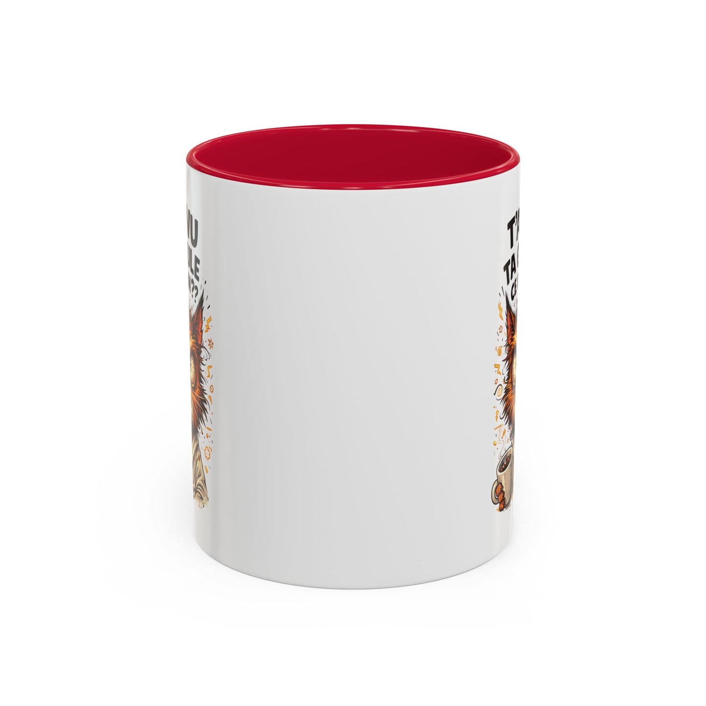 Tasse Chat En Colère “T’as vu ta gueule ce matin ?” – Mug Humour Café Chat Grincheux – Cadeau Original