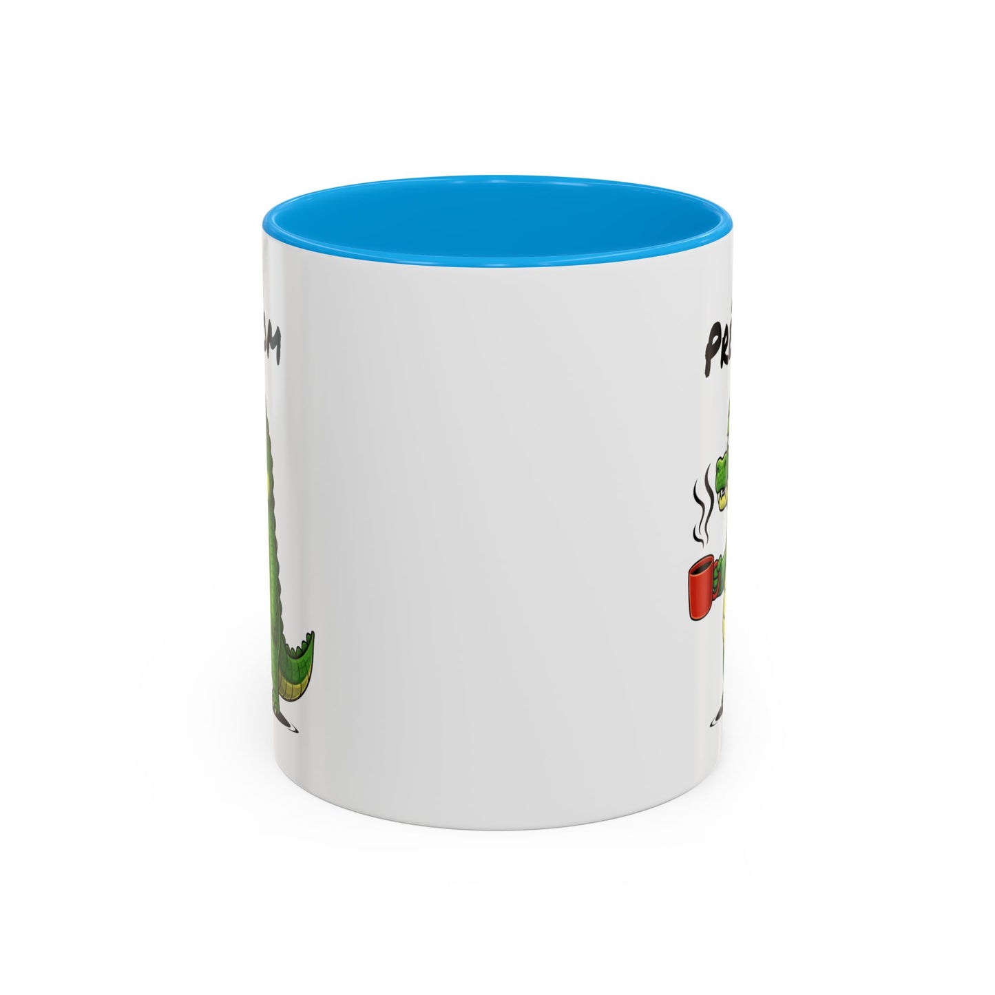 Mug Crocodile Personnalisable 325ml – Tasse Café Humour Animal Drôle Matin Difficile Cadeau